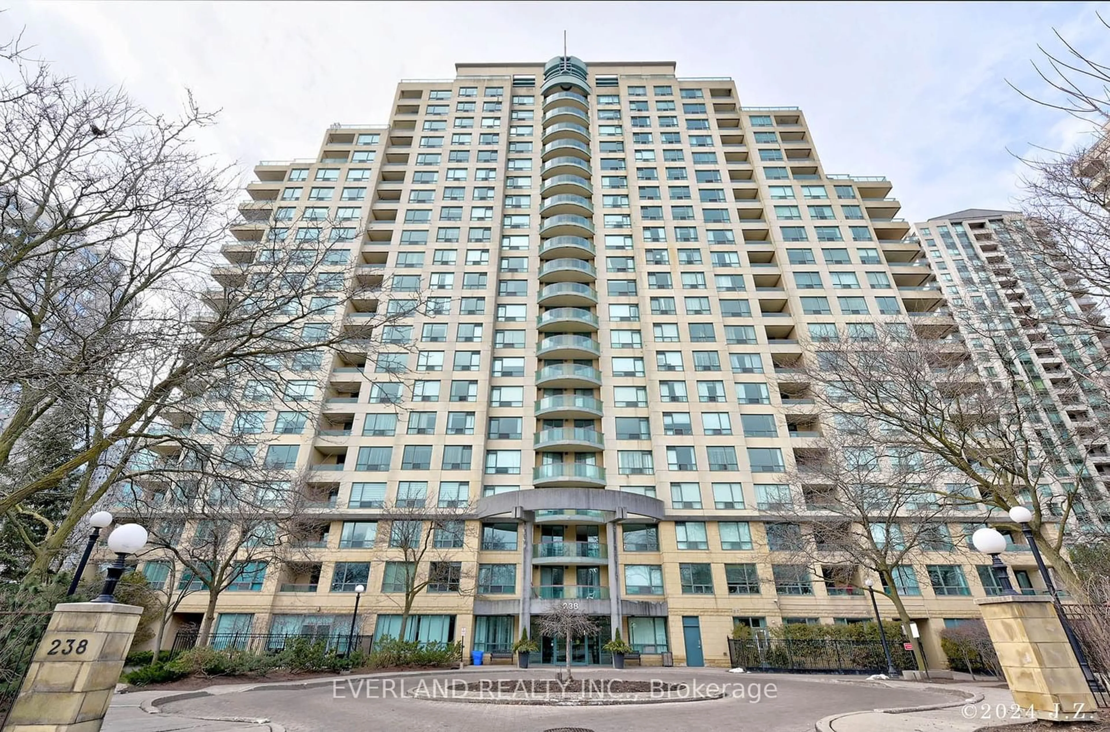 A pic from exterior of the house or condo for 238 Doris Ave #1903, Toronto Ontario M2N 6W1
