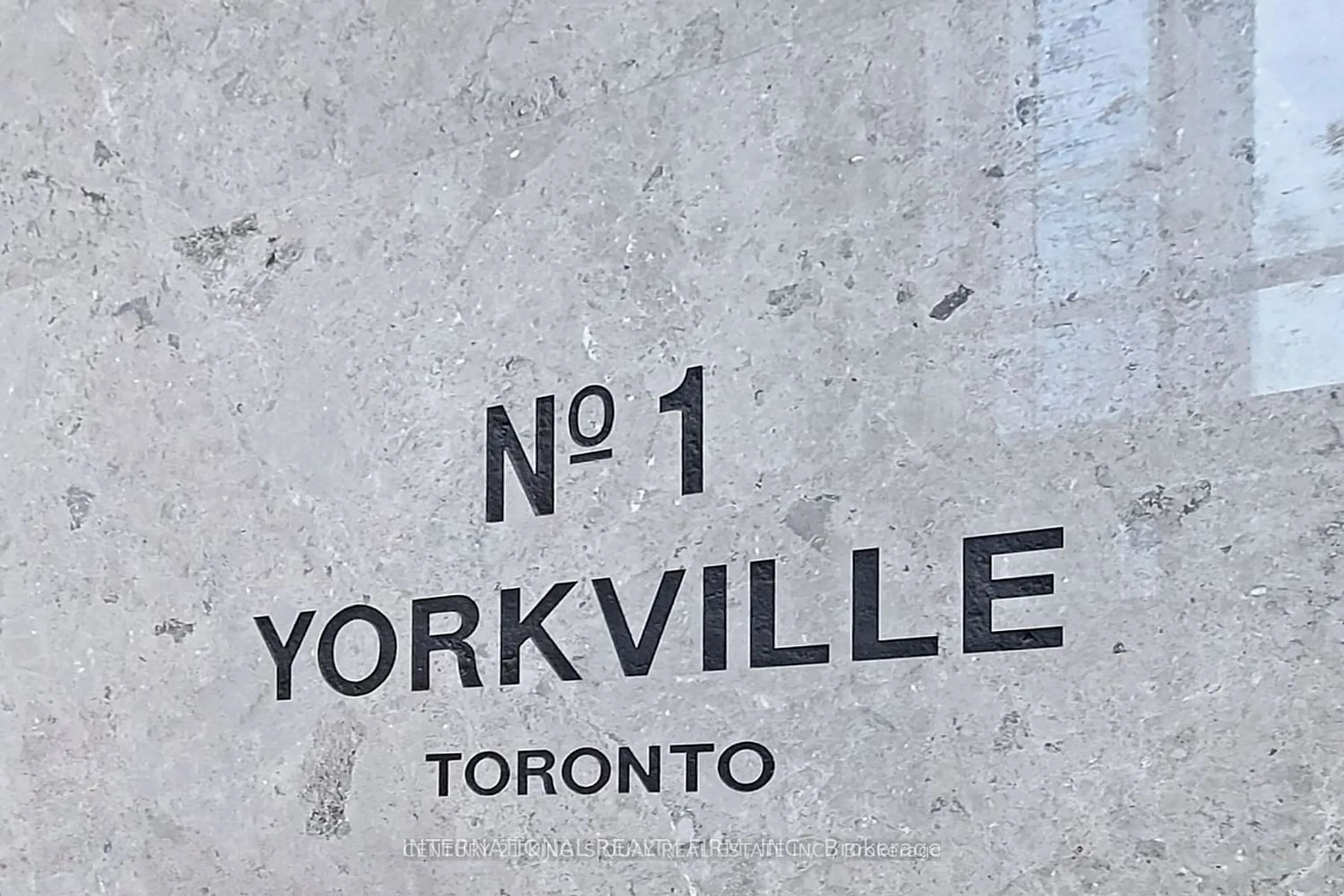 Entrance door to the home or apartment or basement for 1 Yorkville Ave #2001, Toronto Ontario M4W 0B1
