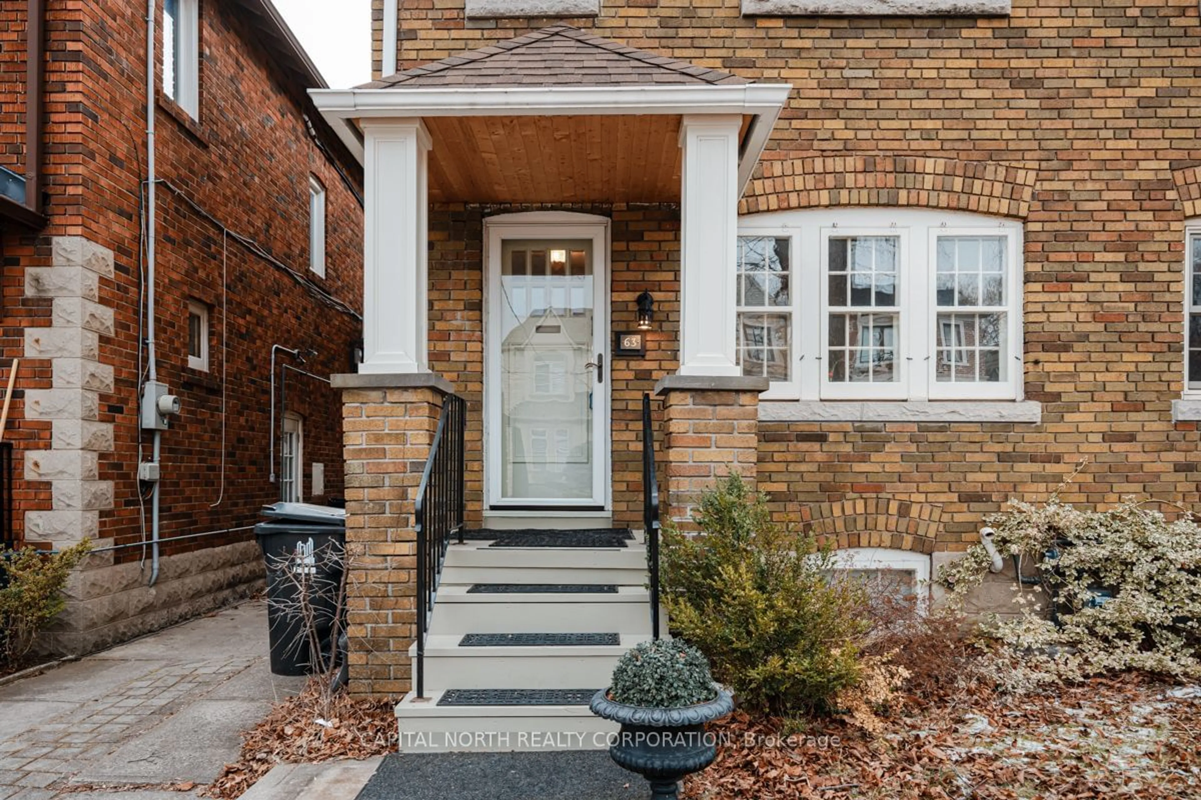 Home with brick exterior material for 63 Glengarry Ave, Toronto Ontario M5M 1C8