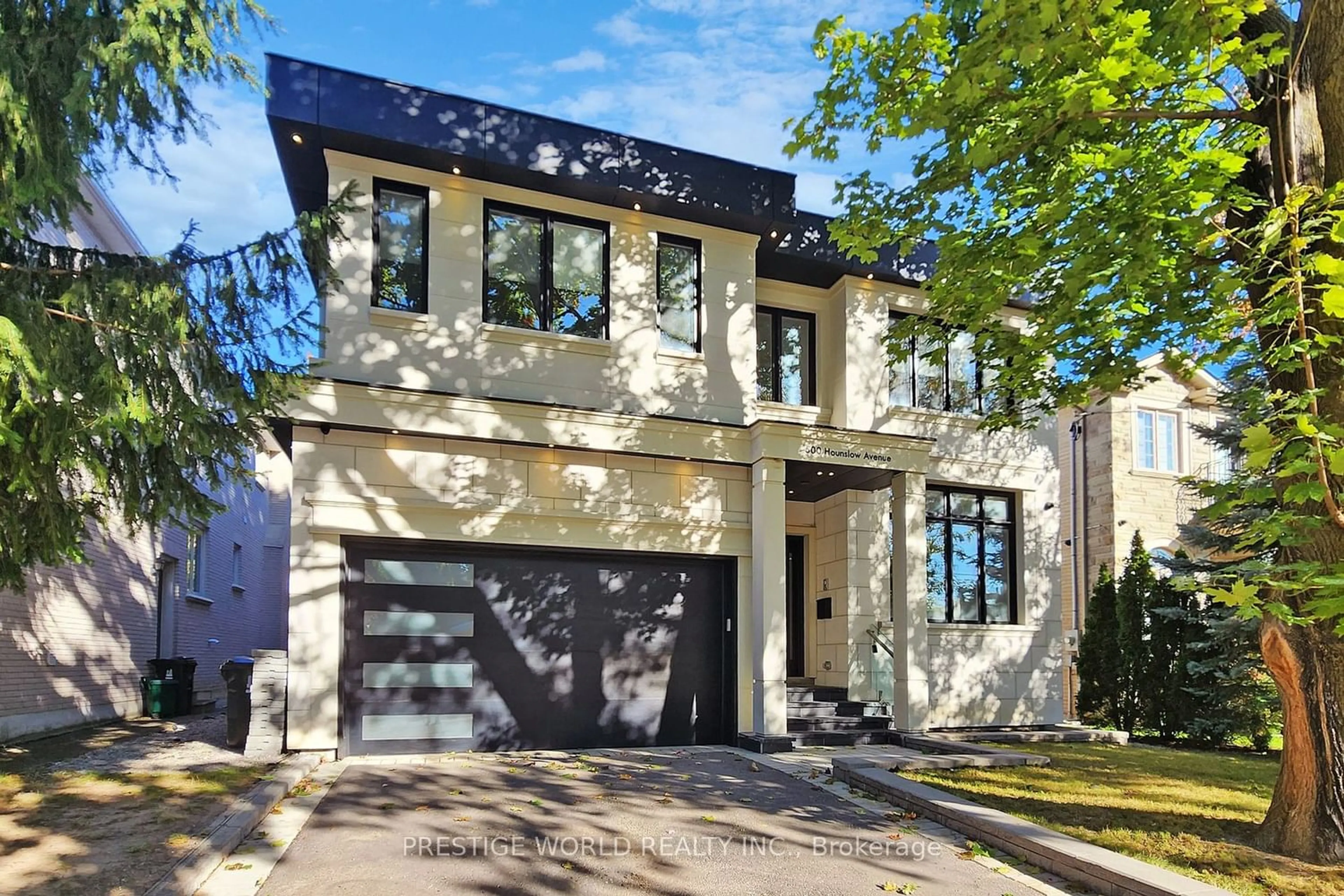 Home with brick exterior material for 500 Hounslow Ave, Toronto Ontario M2R 1J2