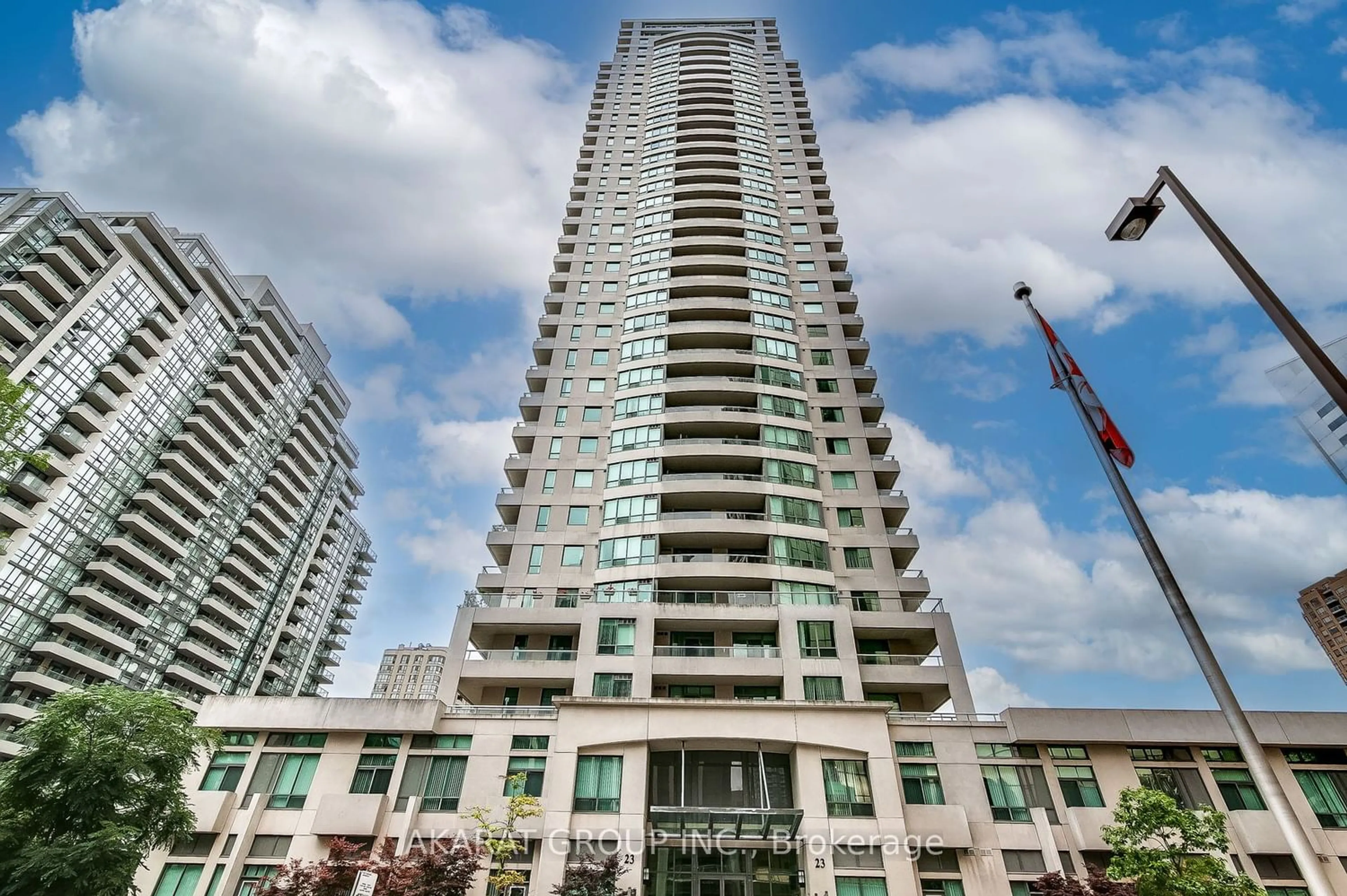 A pic from exterior of the house or condo for 23 Hollywood Ave #3905, Toronto Ontario M2N 7L8