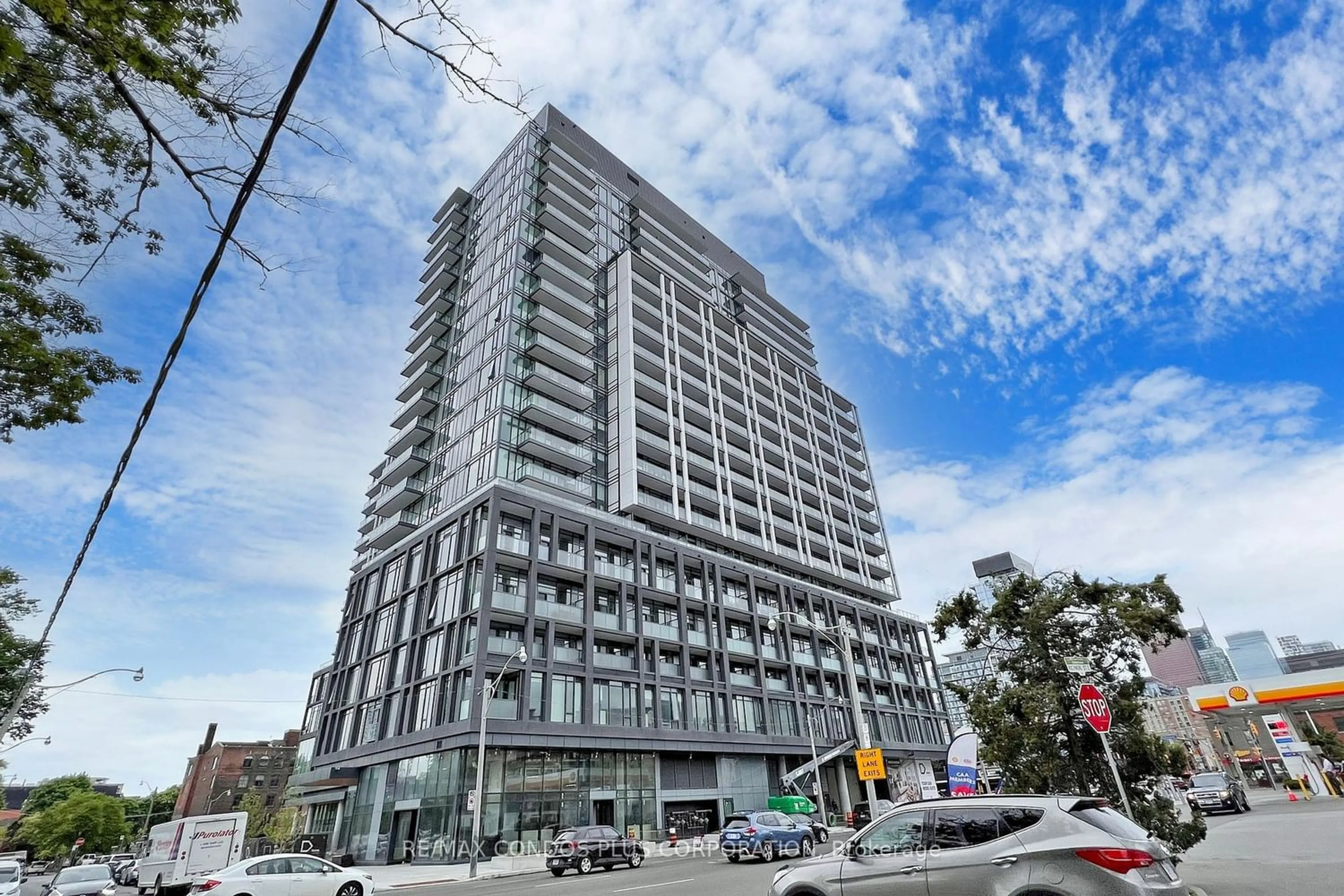 A pic from exterior of the house or condo for 50 Power St #1611, Toronto Ontario M5A 0V3