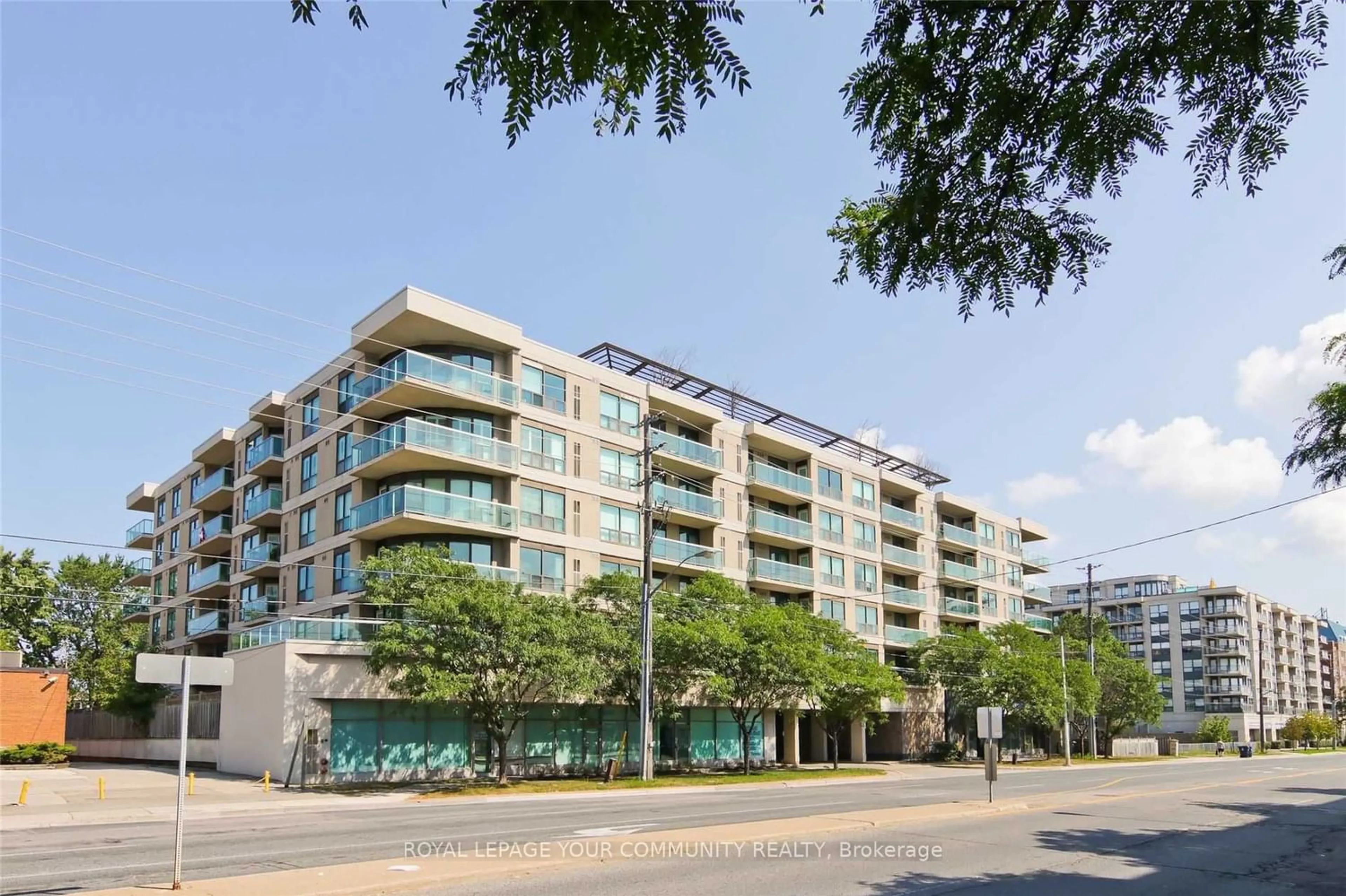A pic from exterior of the house or condo for 890 Sheppard Ave #517, Toronto Ontario M3H 6B9