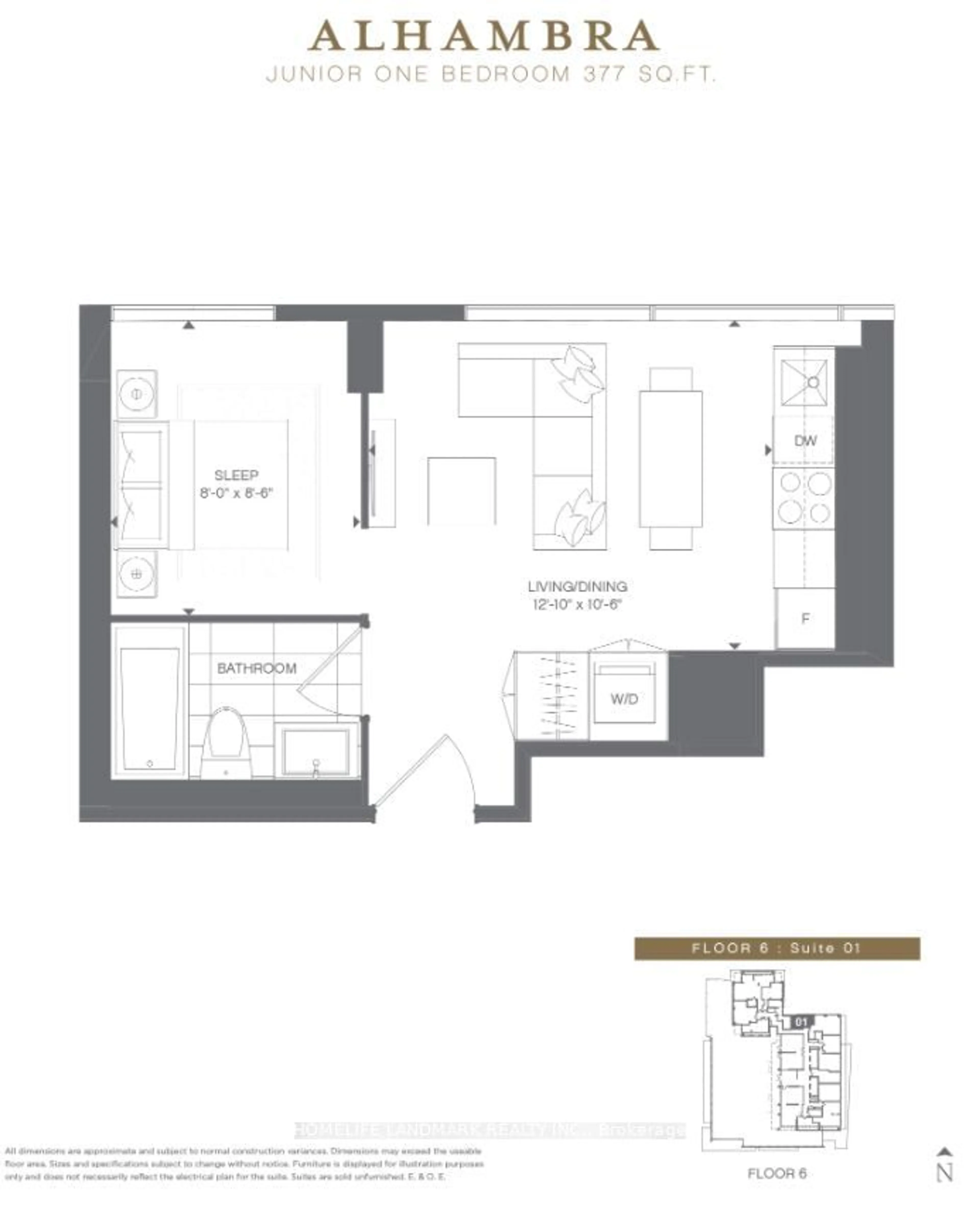 Floor plan for 3 Gloucester St #1201, Toronto Ontario M4Y 0C6