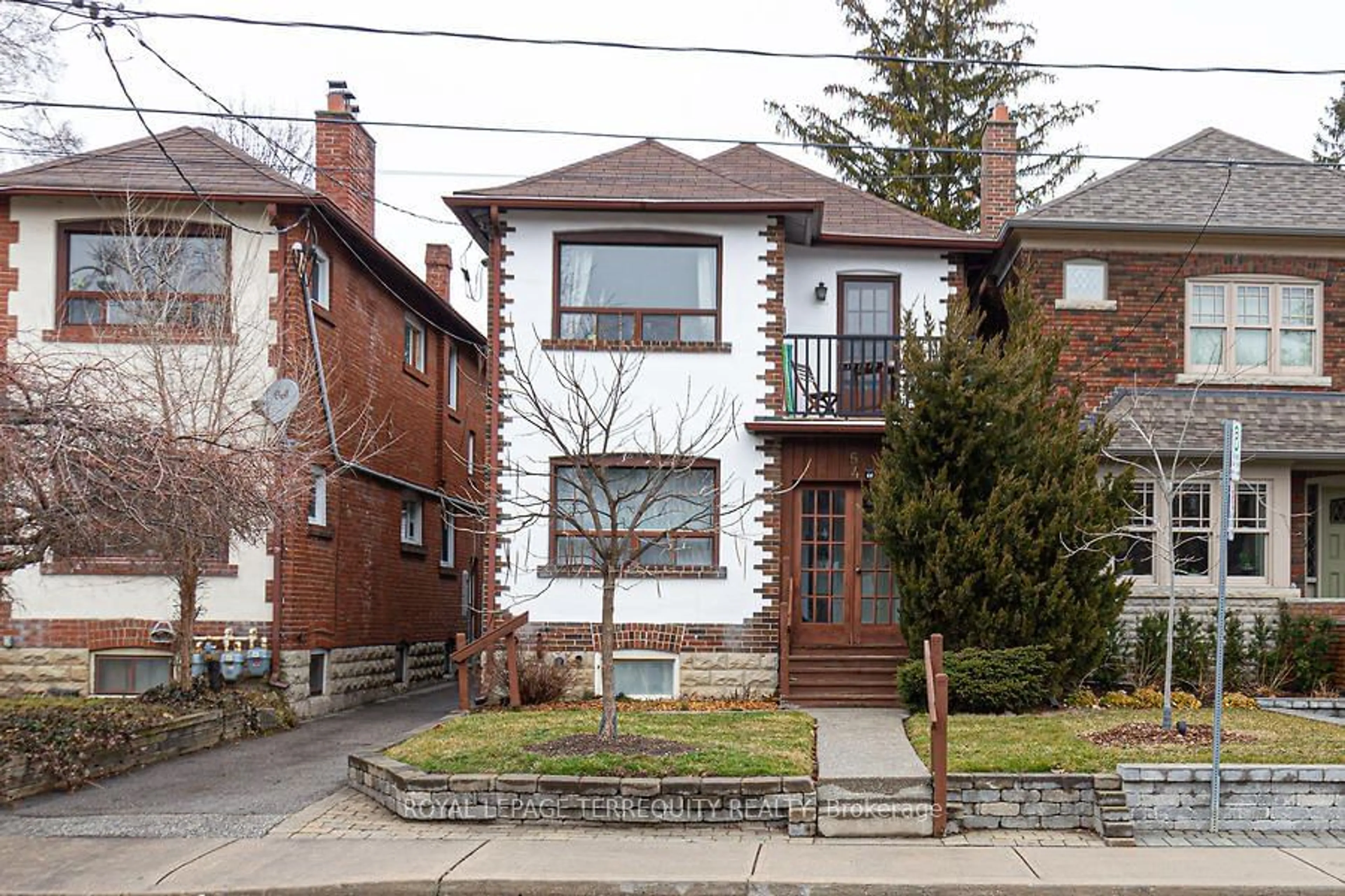 Frontside or backside of a home for 54 Mcnairn Ave, Toronto Ontario M5M 2H5