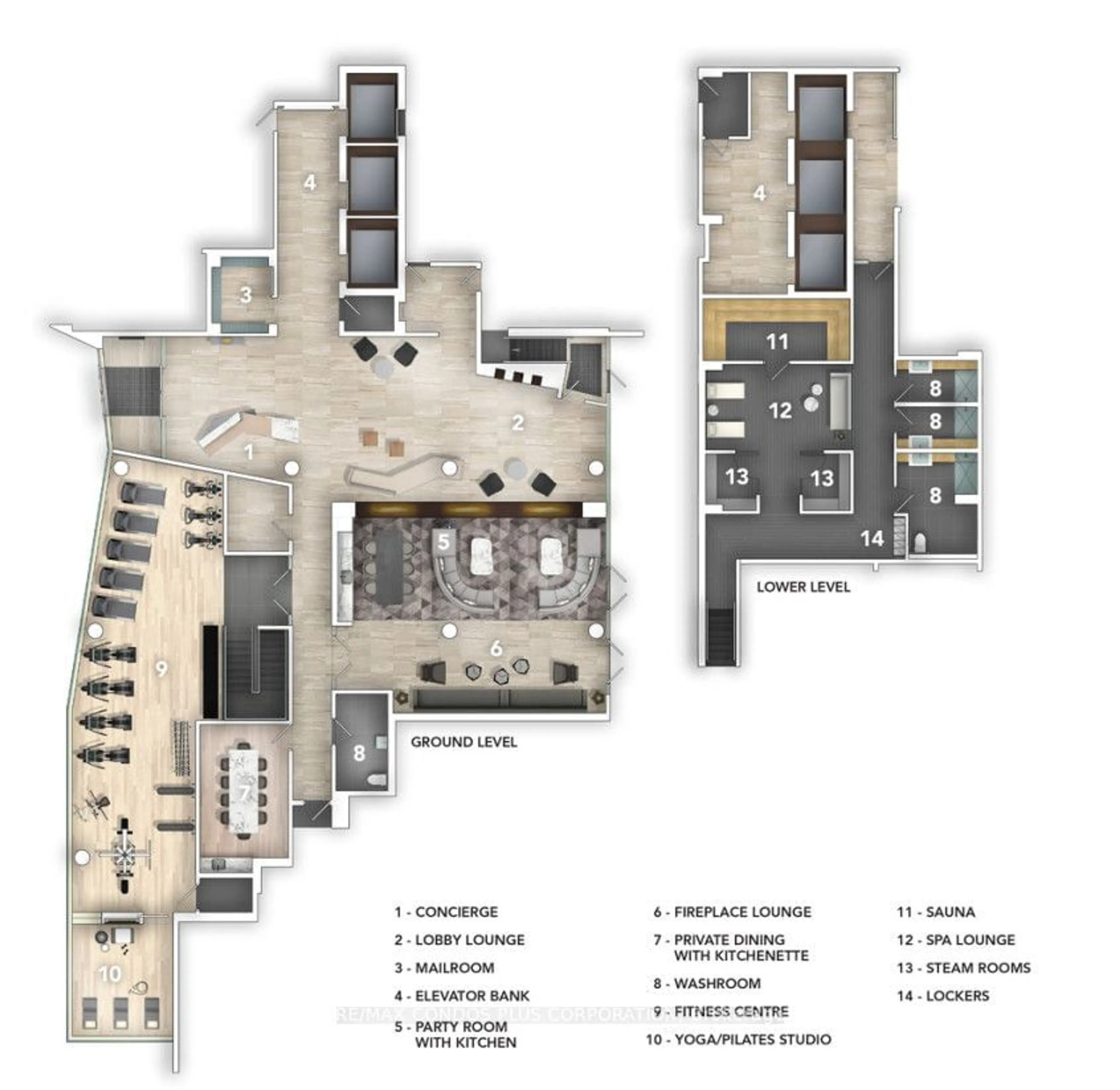 Floor plan for 80 Vanauley St #511, Toronto Ontario M5T 0C9