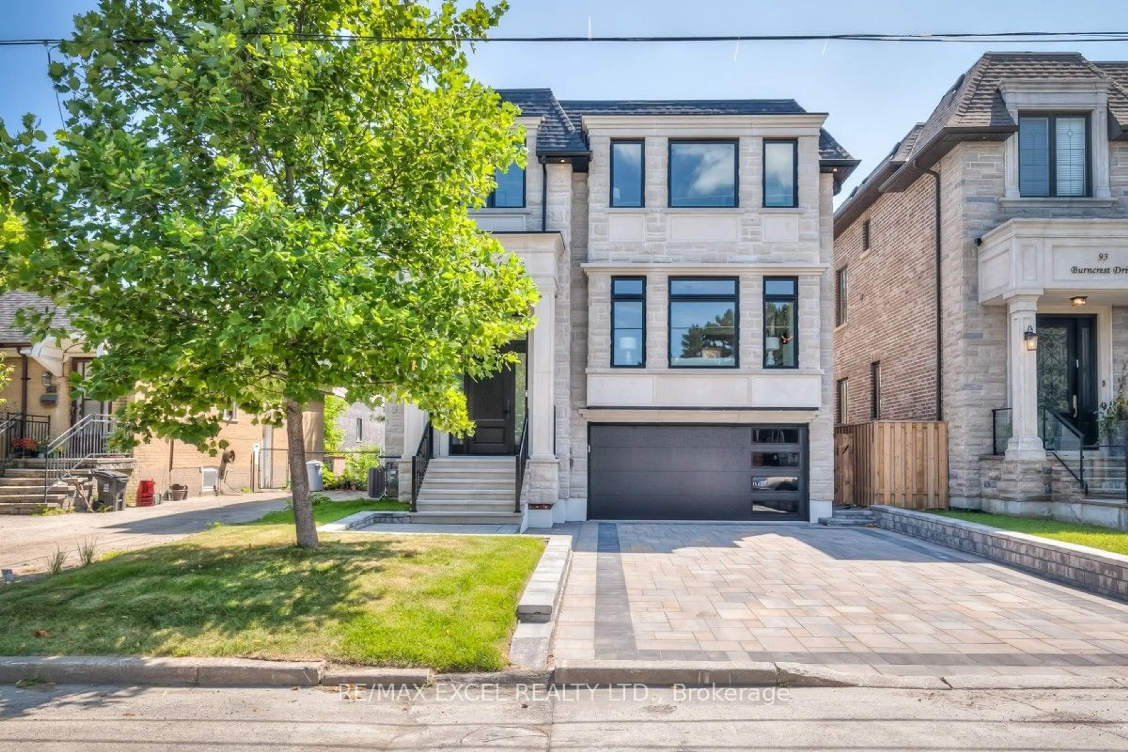 Home with brick exterior material for 91 Burncrest Dr, Toronto Ontario M5M 2Z6