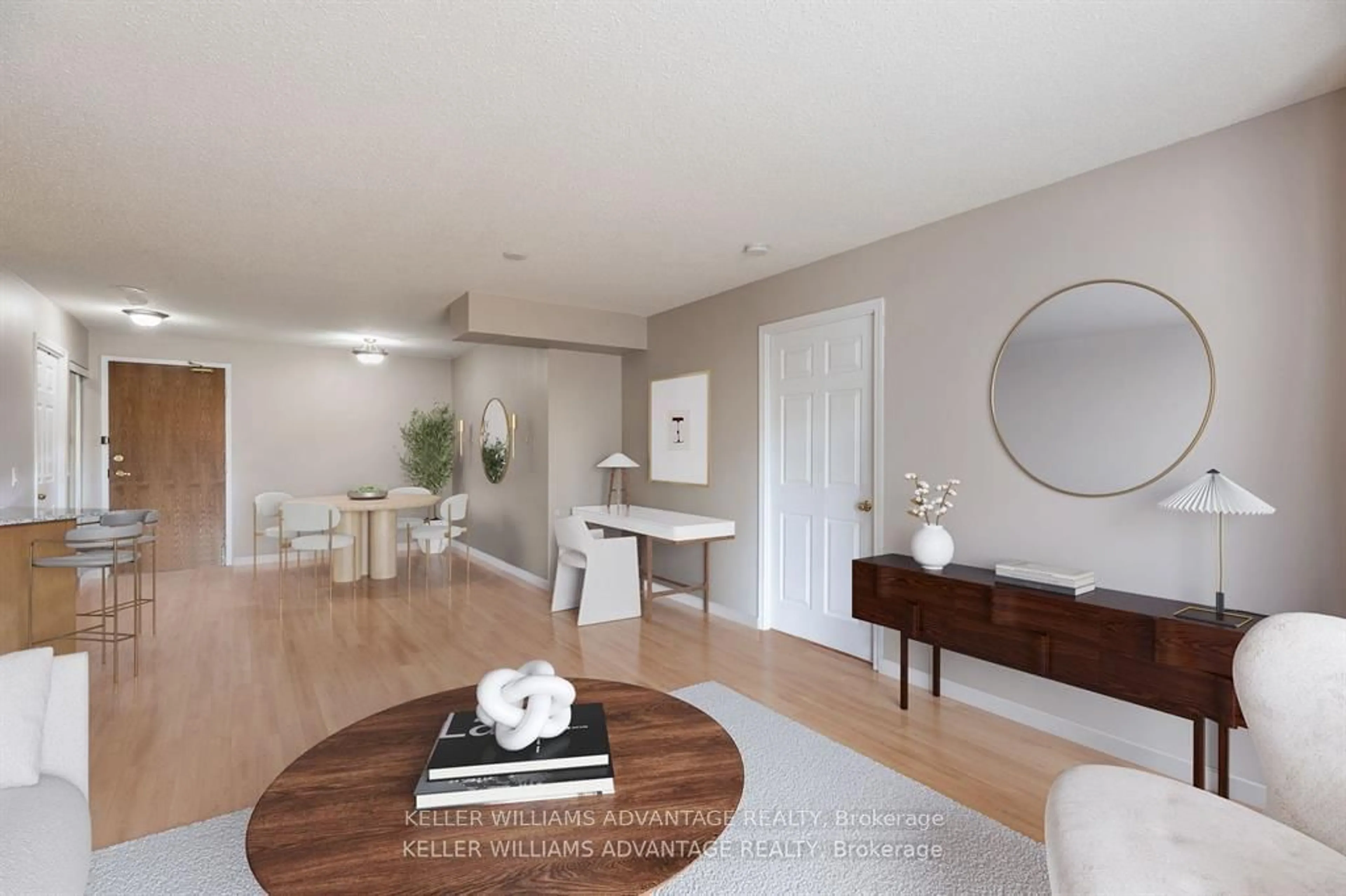 Living room for 1730 Eglinton Ave #301, Toronto Ontario M4A 2X9