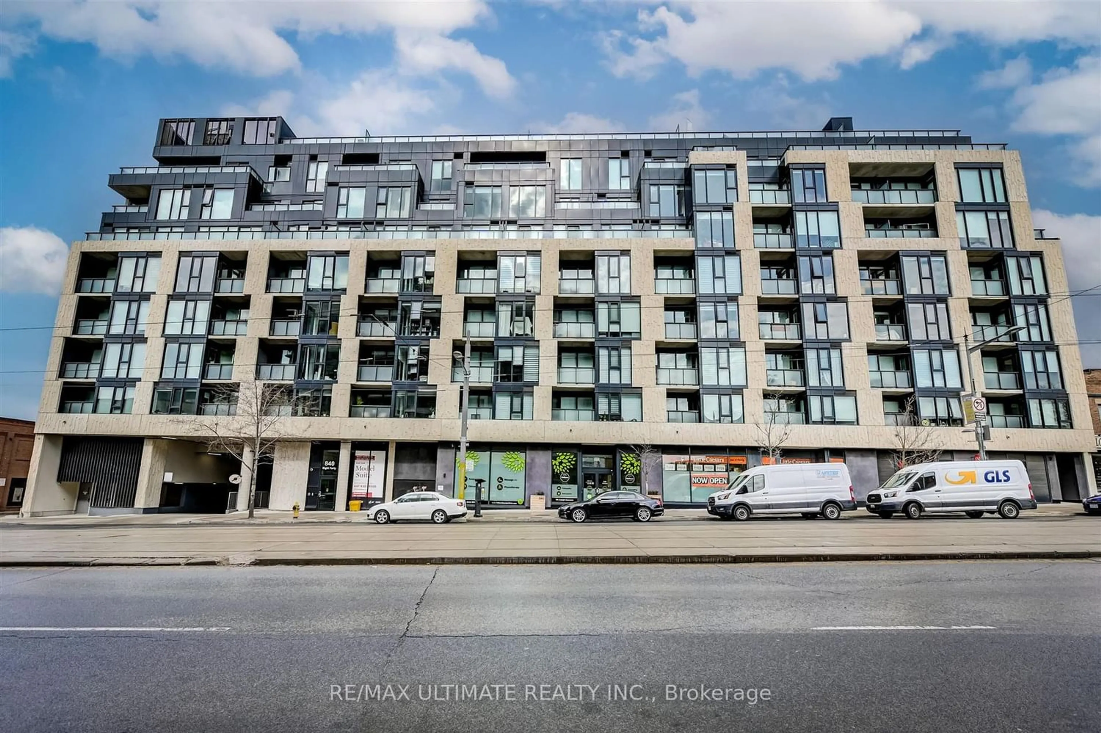 A pic from exterior of the house or condo for 840 St Clair Ave #804, Toronto Ontario M6C 0A4