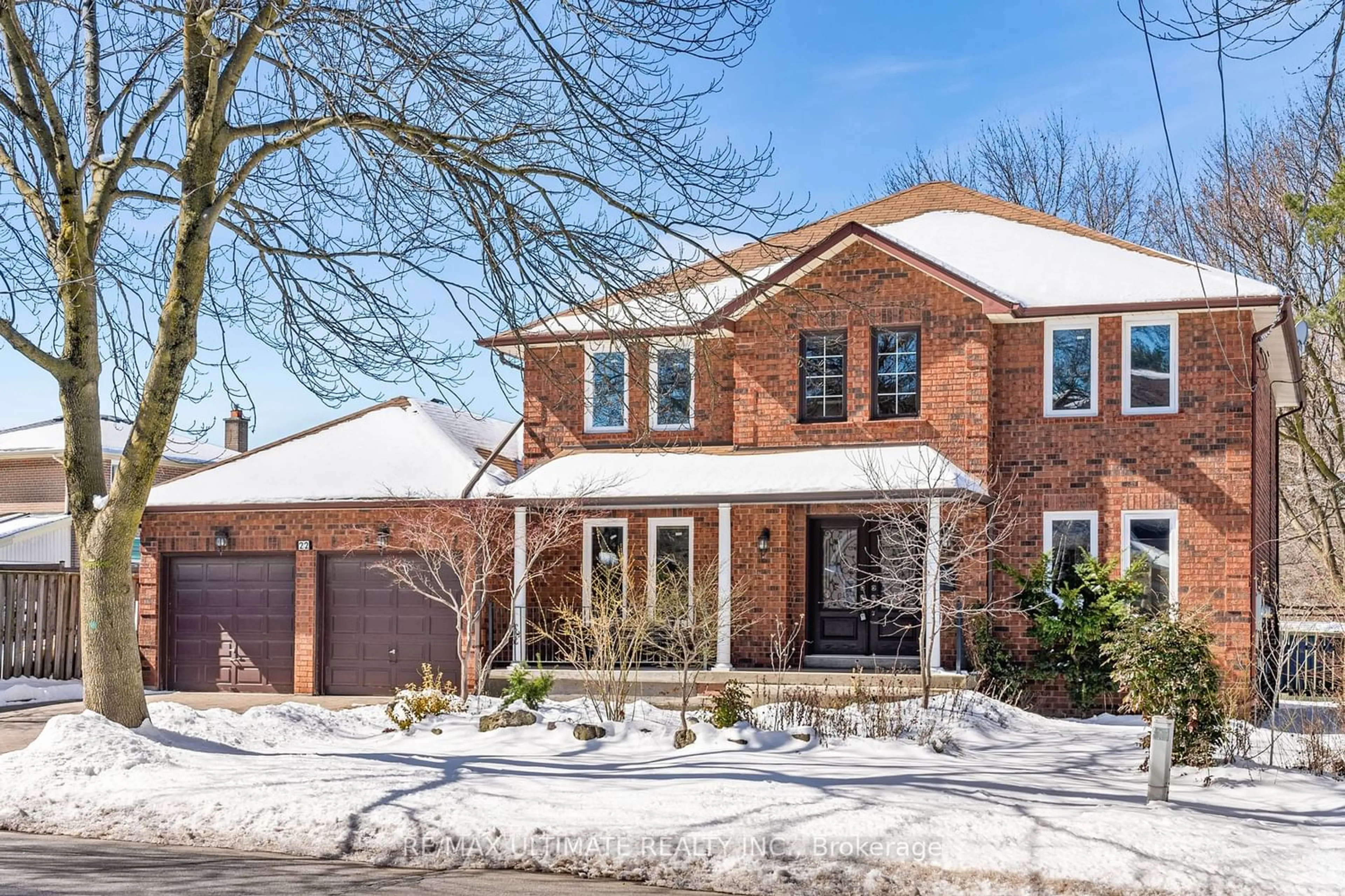 Home with brick exterior material for 22 Chelmsford Ave, Toronto Ontario M2R 3W6
