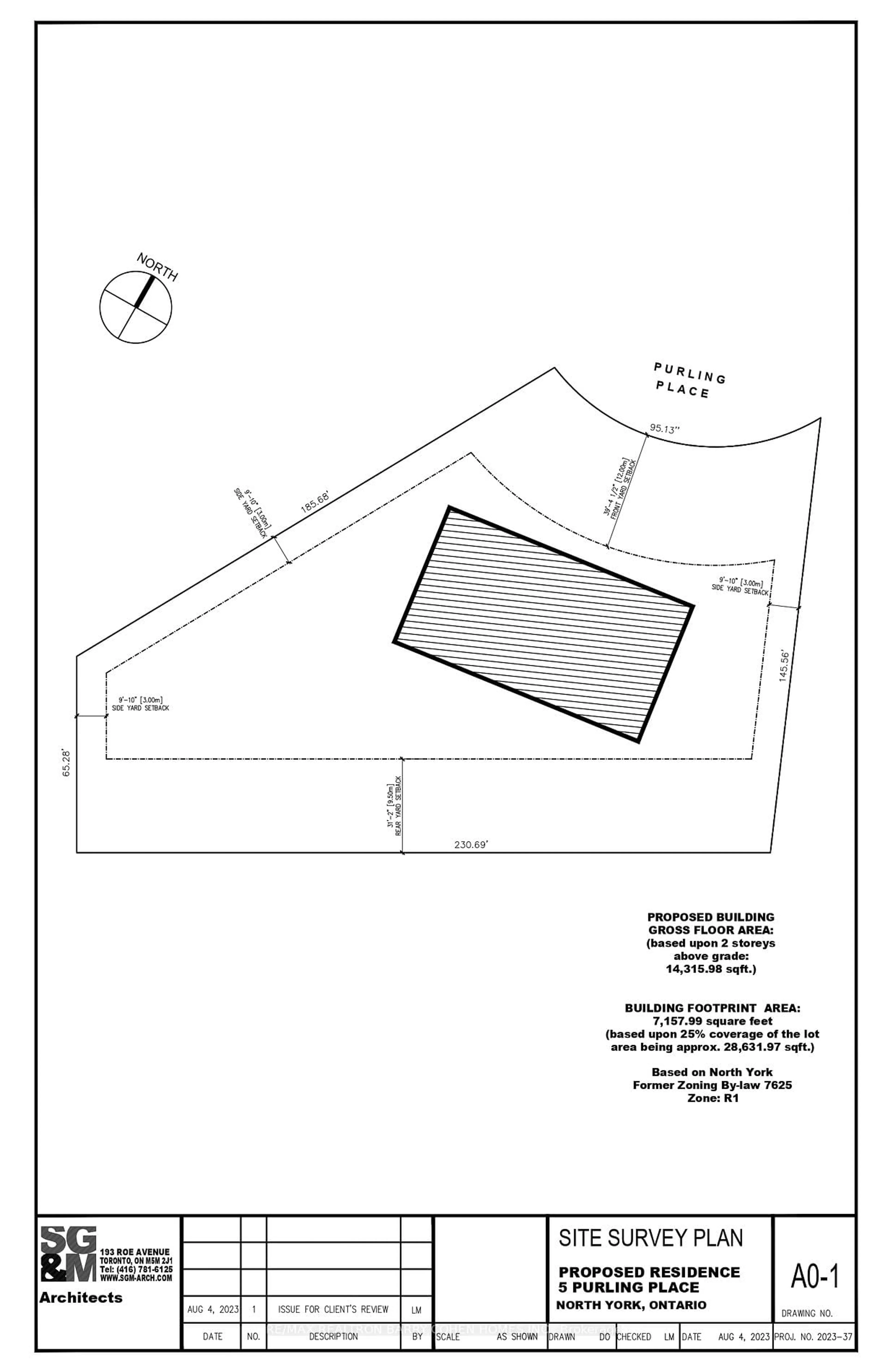 Floor plan for 5 Purling Pl, Toronto Ontario M3B 1V4