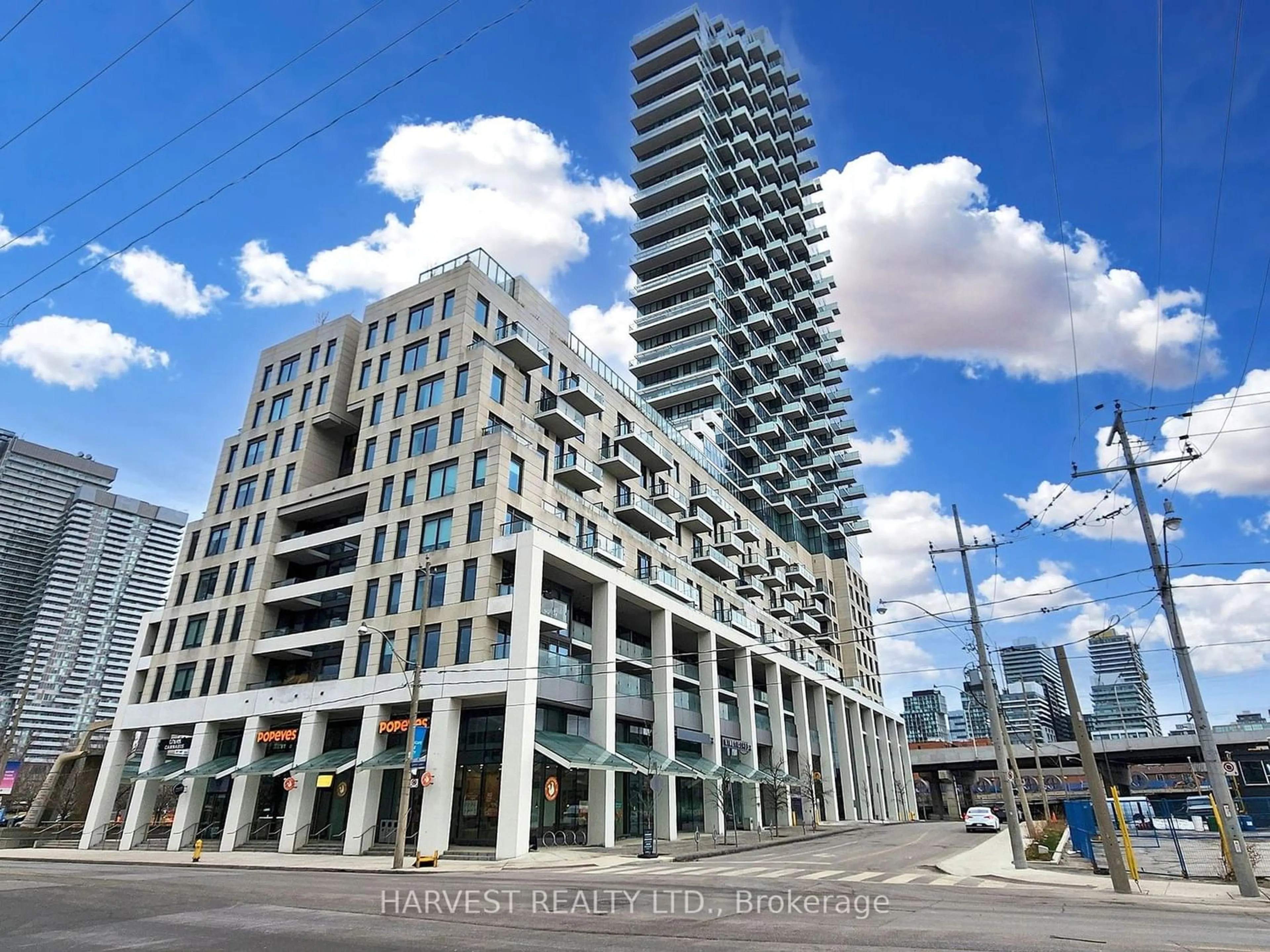 Outside view for 12 Bonnycastle St #615, Toronto Ontario M5A 3T7