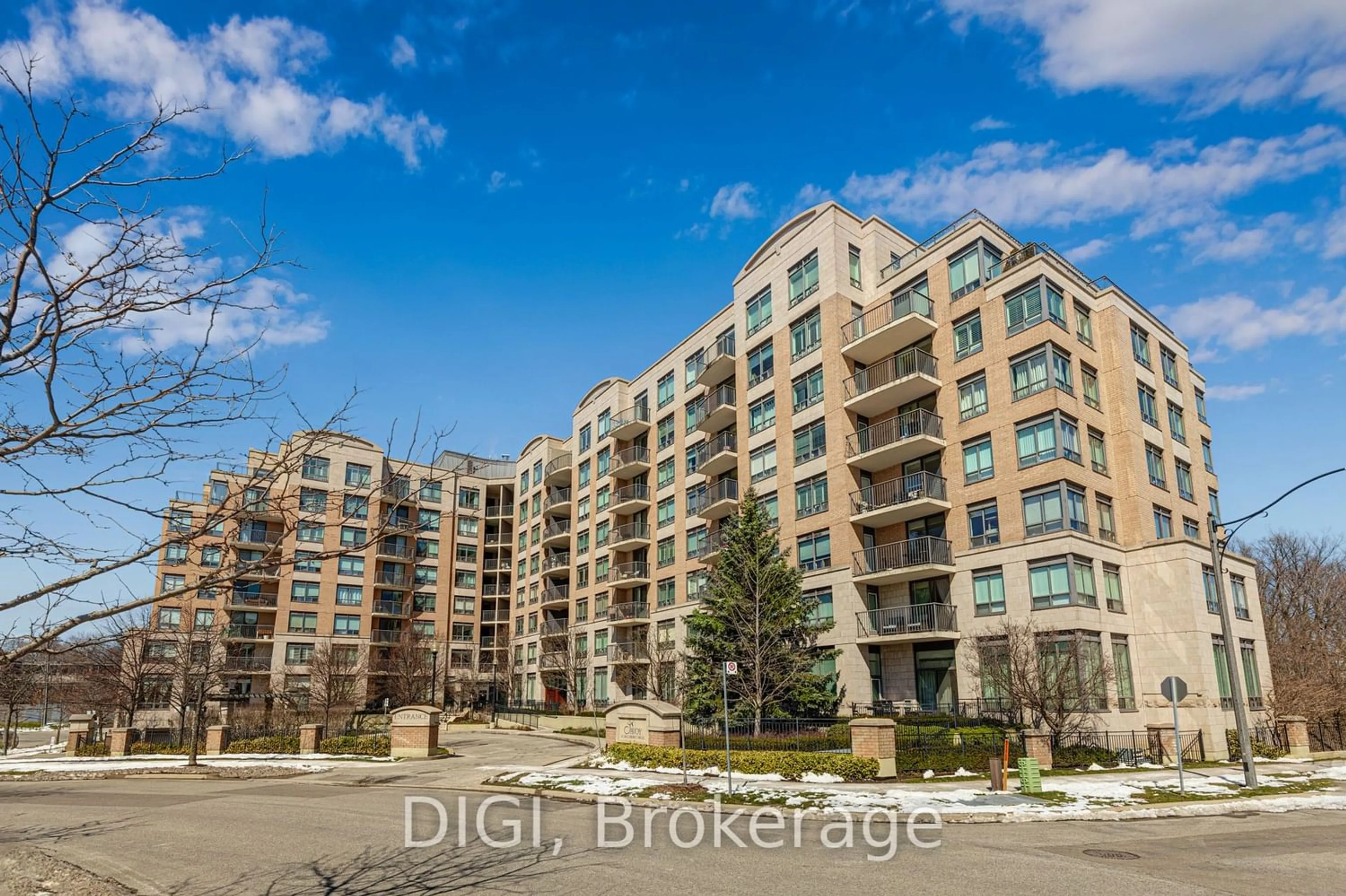 Home with stone exterior material for 16 Dallimore Circ #417, Toronto Ontario M3C 4C4