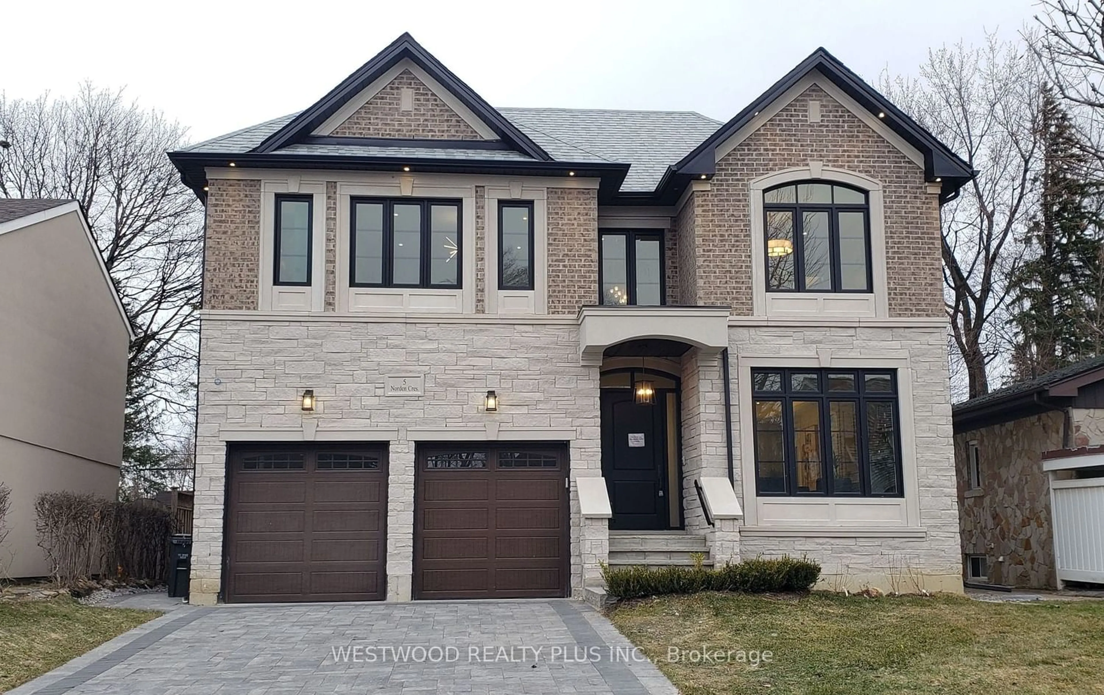 Home with brick exterior material for 5 Norden Cres, Toronto Ontario M3B 1B5