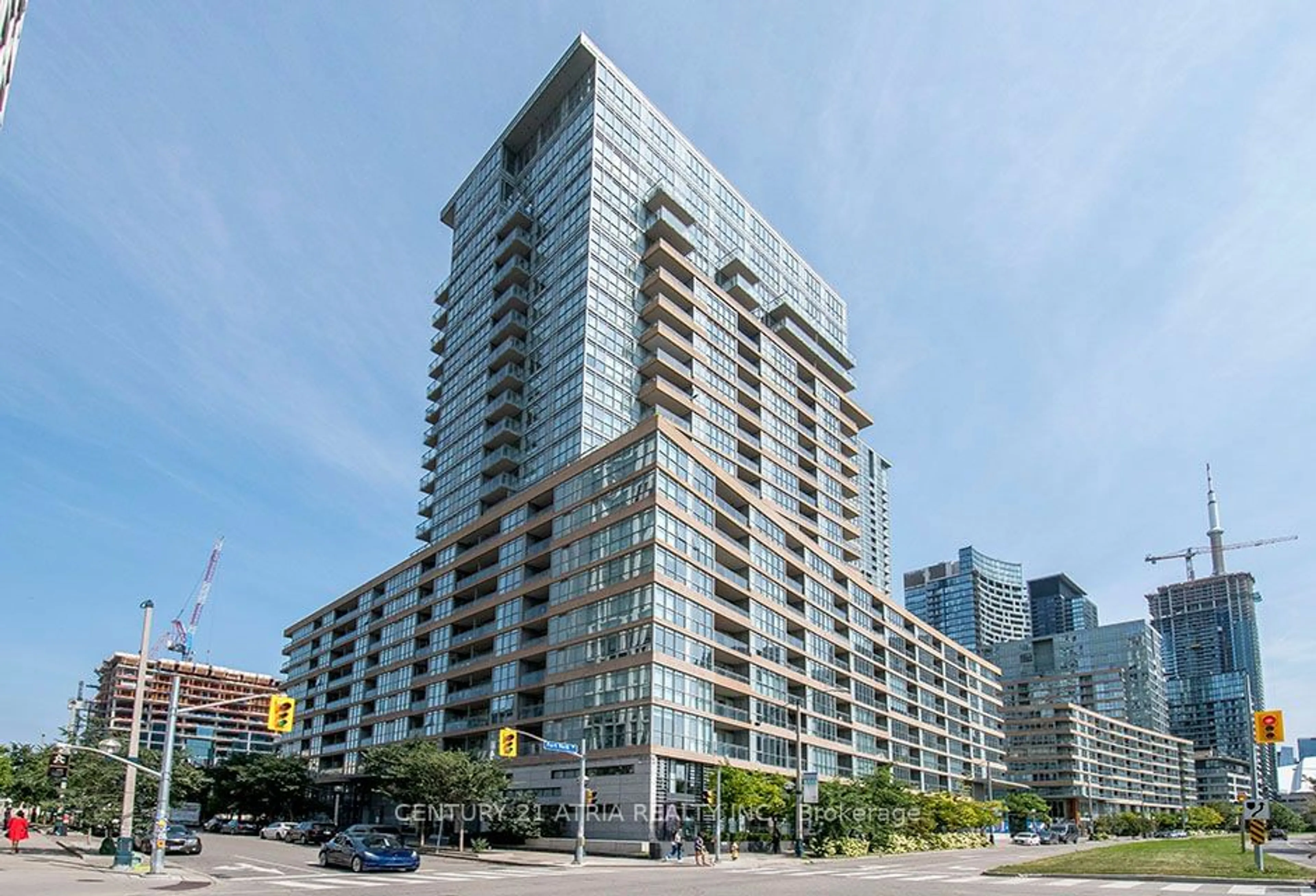 A pic from exterior of the house or condo for 151 Dan Leckie Way #948, Toronto Ontario M5V 4B2