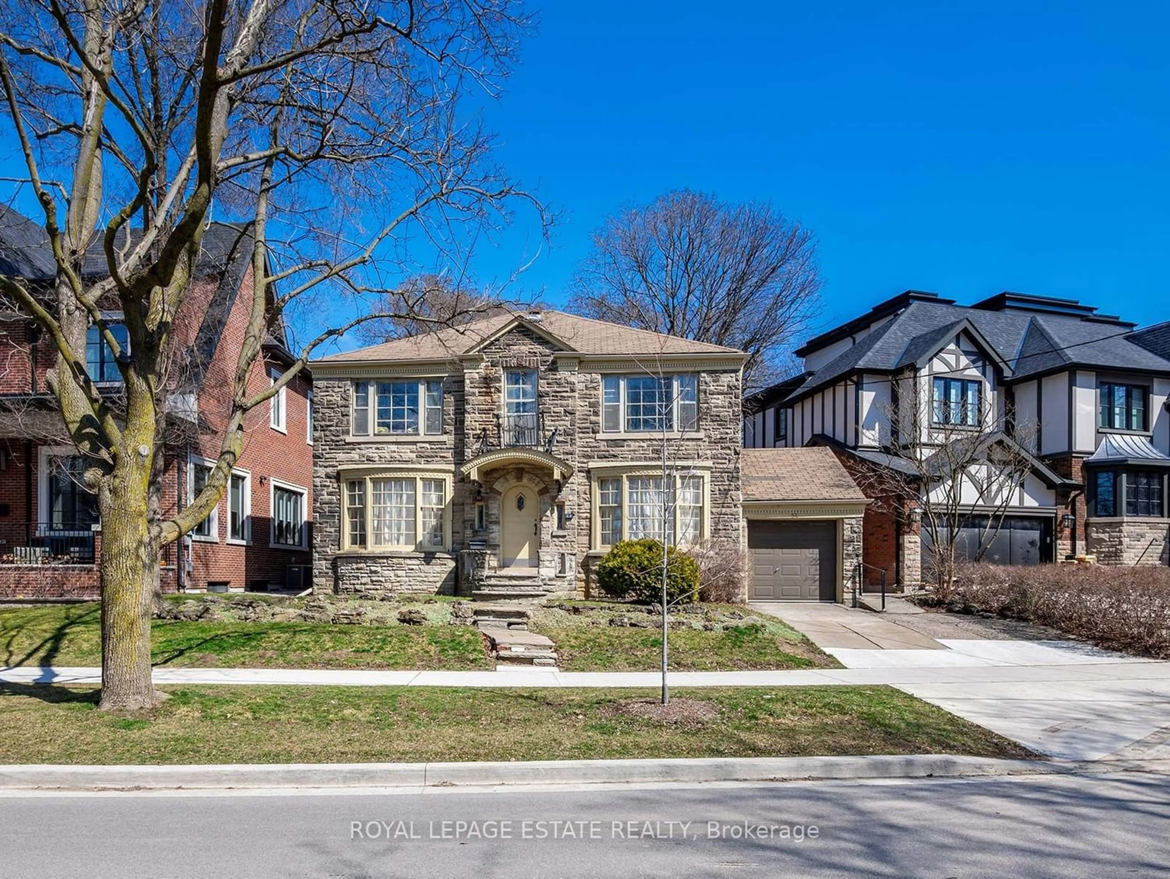 Home with brick exterior material for 54 Strathearn Rd, Toronto Ontario M6C 1R6