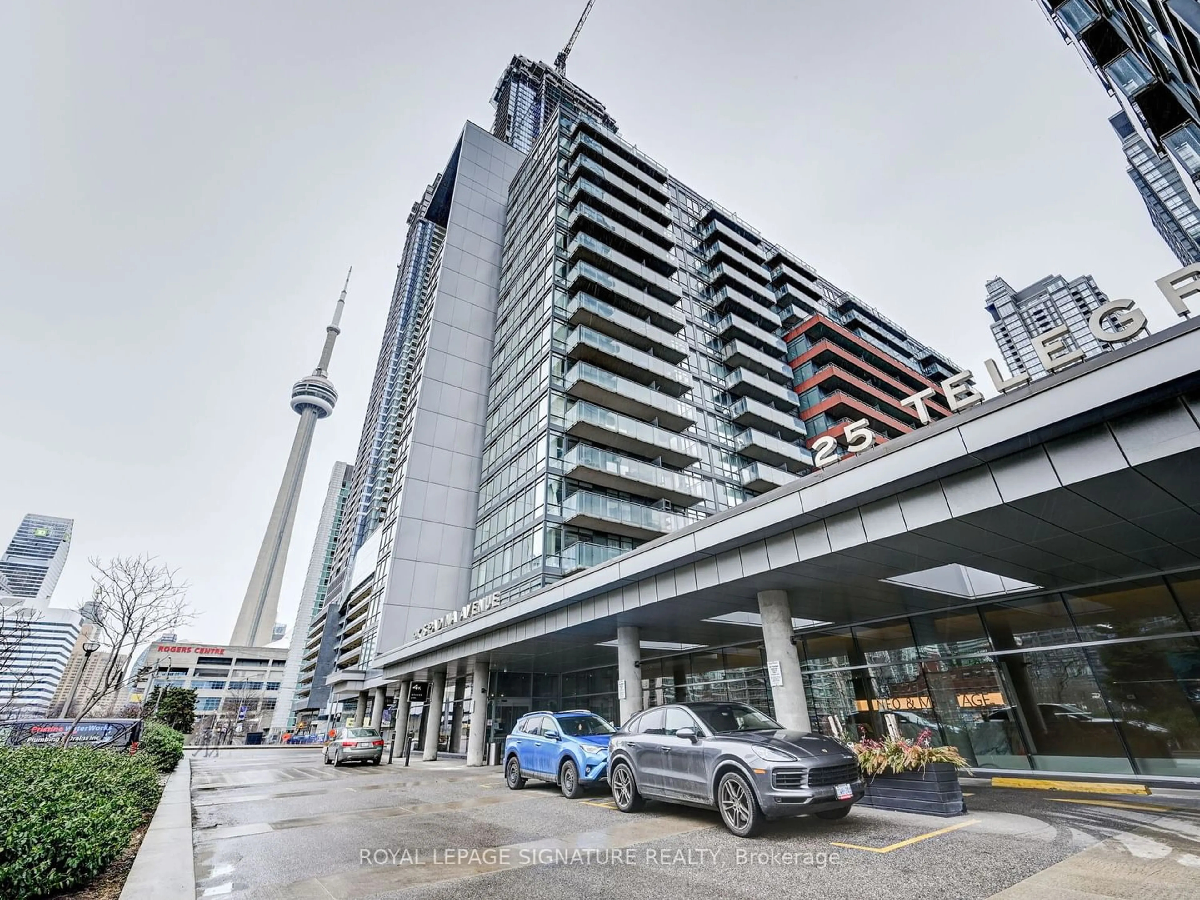 A pic from exterior of the house or condo for 4K Spadina Ave #1506, Toronto Ontario M5V 3Y9