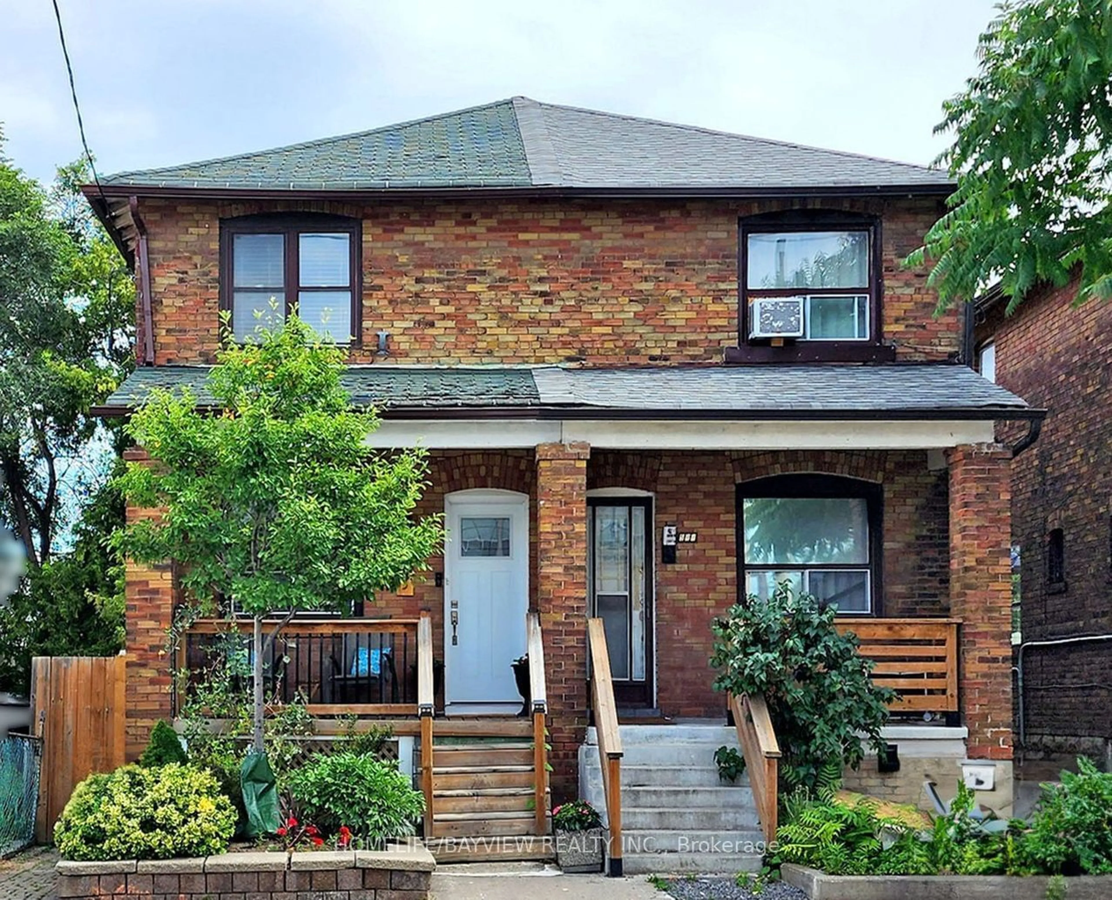 Home with brick exterior material for 593 Vaughan Rd, Toronto Ontario M6C 2R4