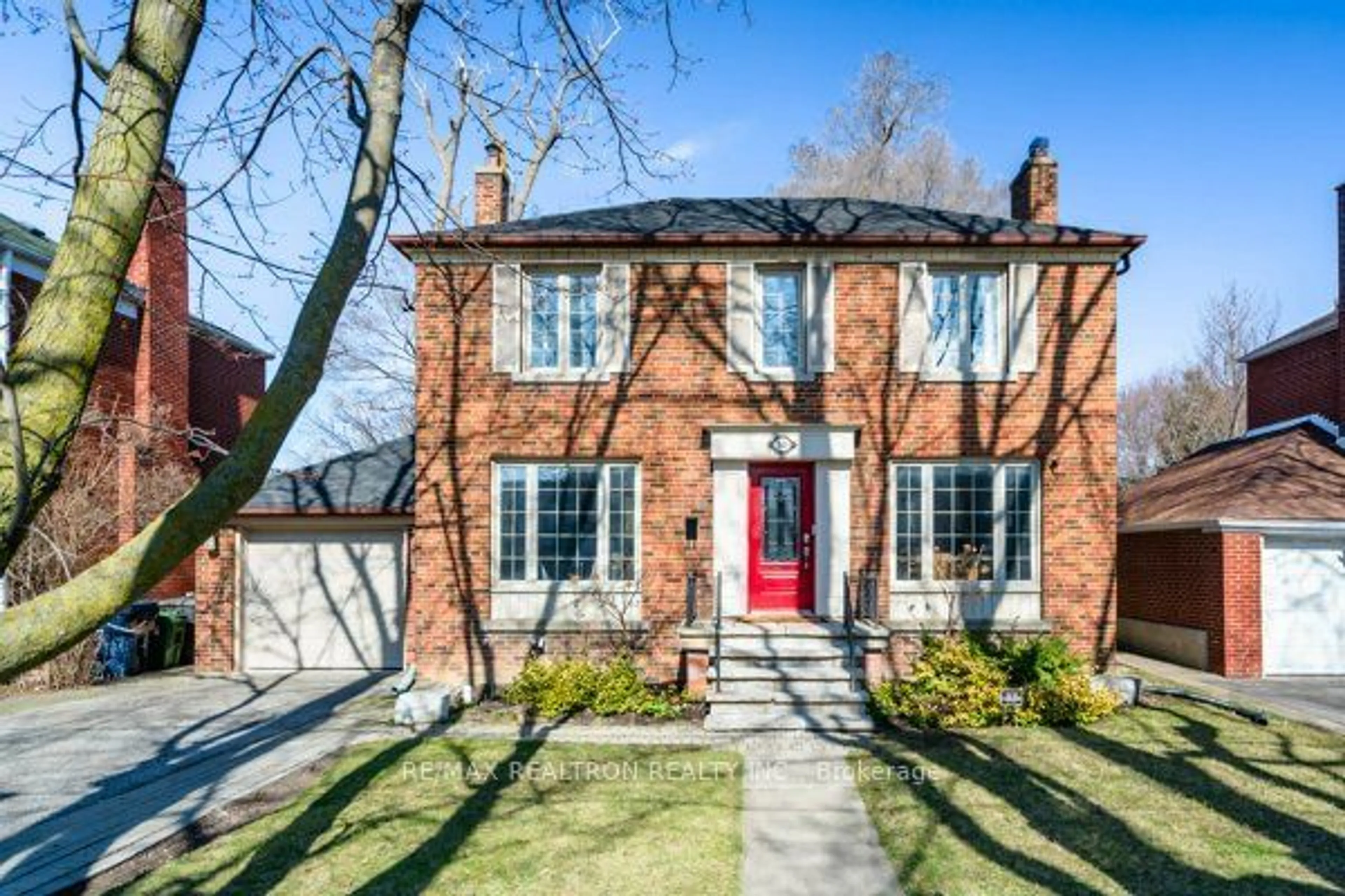 Home with brick exterior material for 30 Bombay Ave, Toronto Ontario M3H 1B7