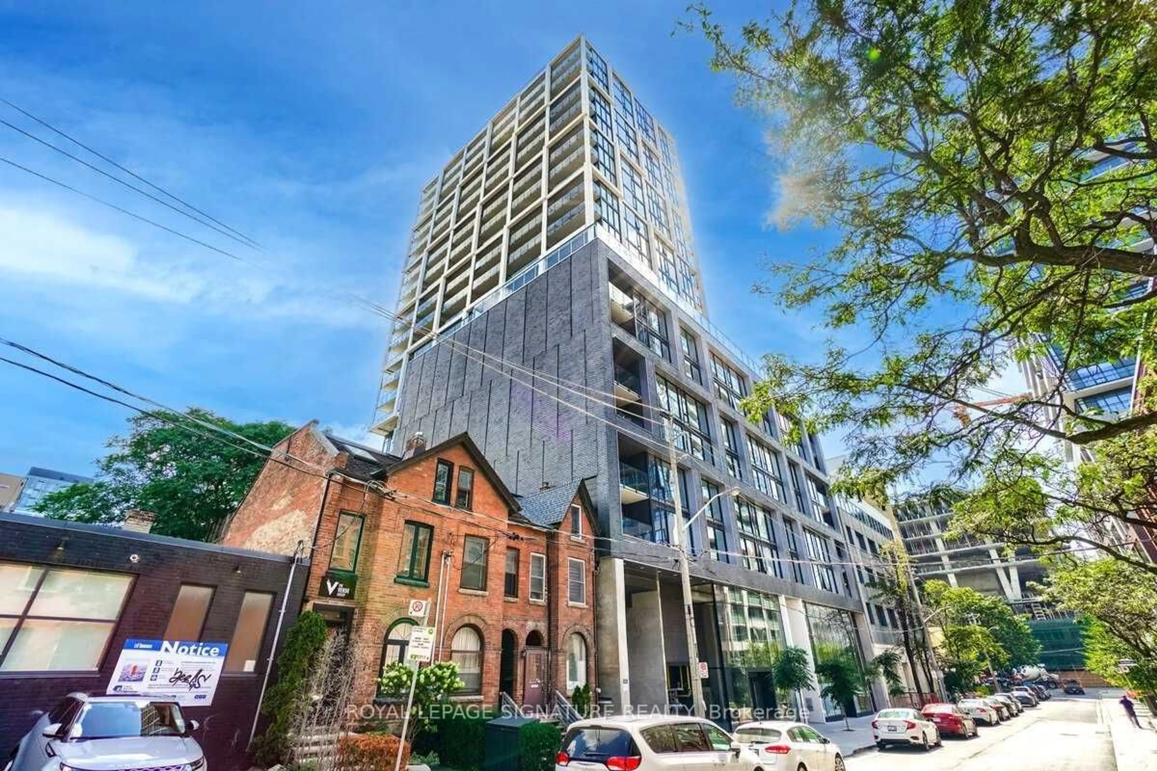 A pic from exterior of the house or condo for 55 Ontario St #505, Toronto Ontario M5A 0T8