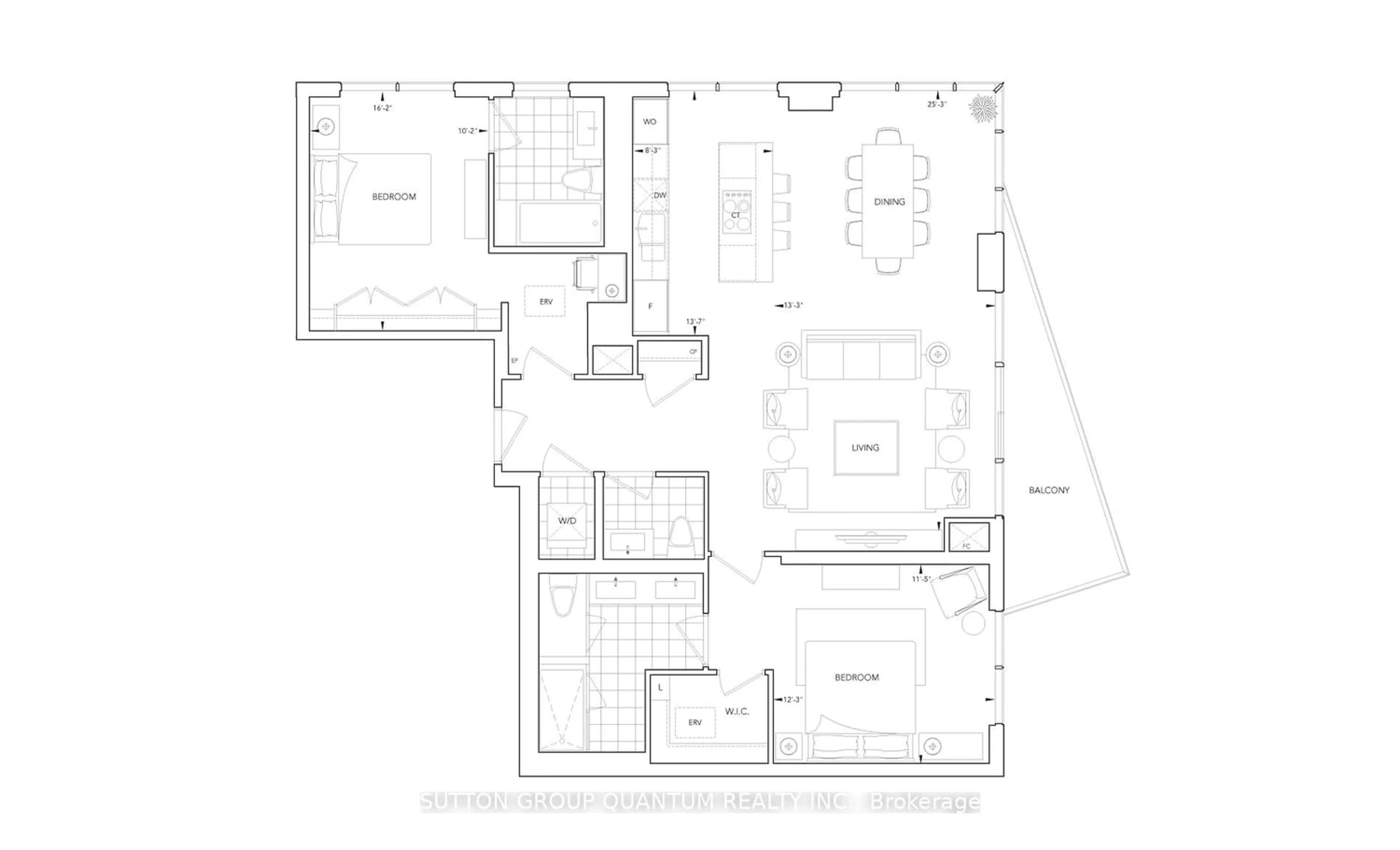 Floor plan for 55 Merchants' Wharf #Sph1220, Toronto Ontario M5A 0P2