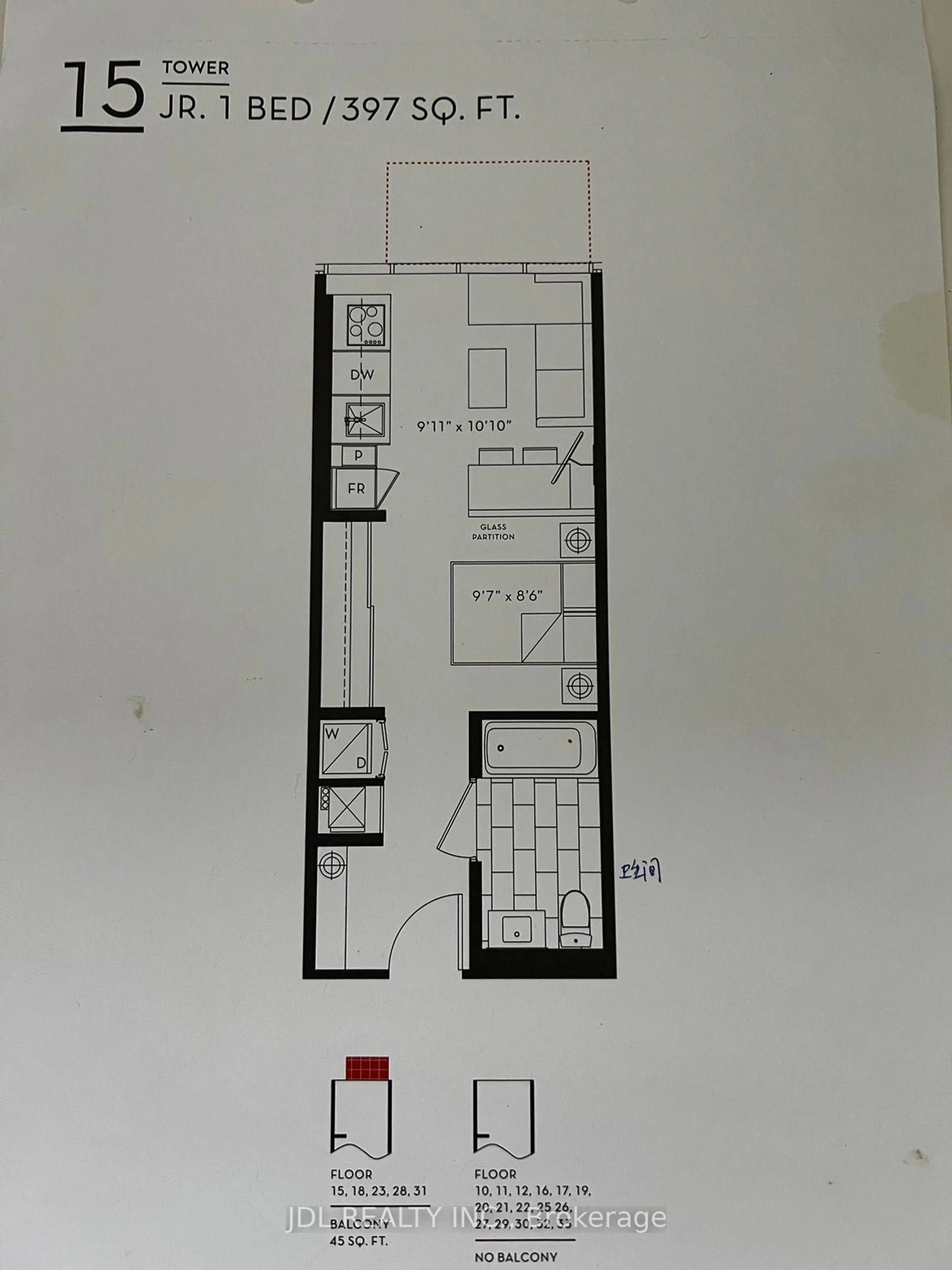 Floor plan for 77 Shuter St #Ph15, Toronto Ontario M5B 0B8