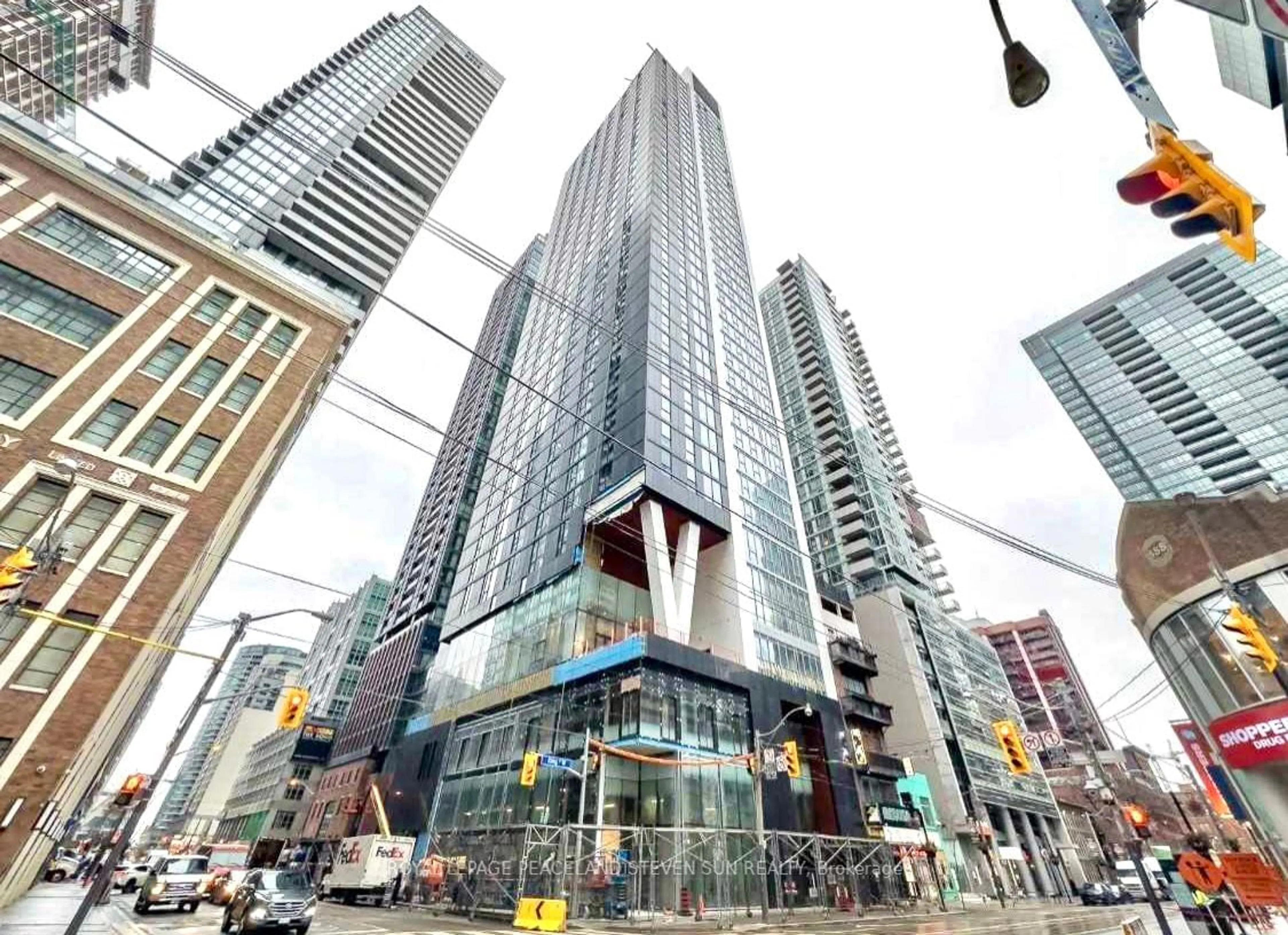 A pic from exterior of the house or condo for 357 King St #3406, Toronto Ontario M5V 0S7