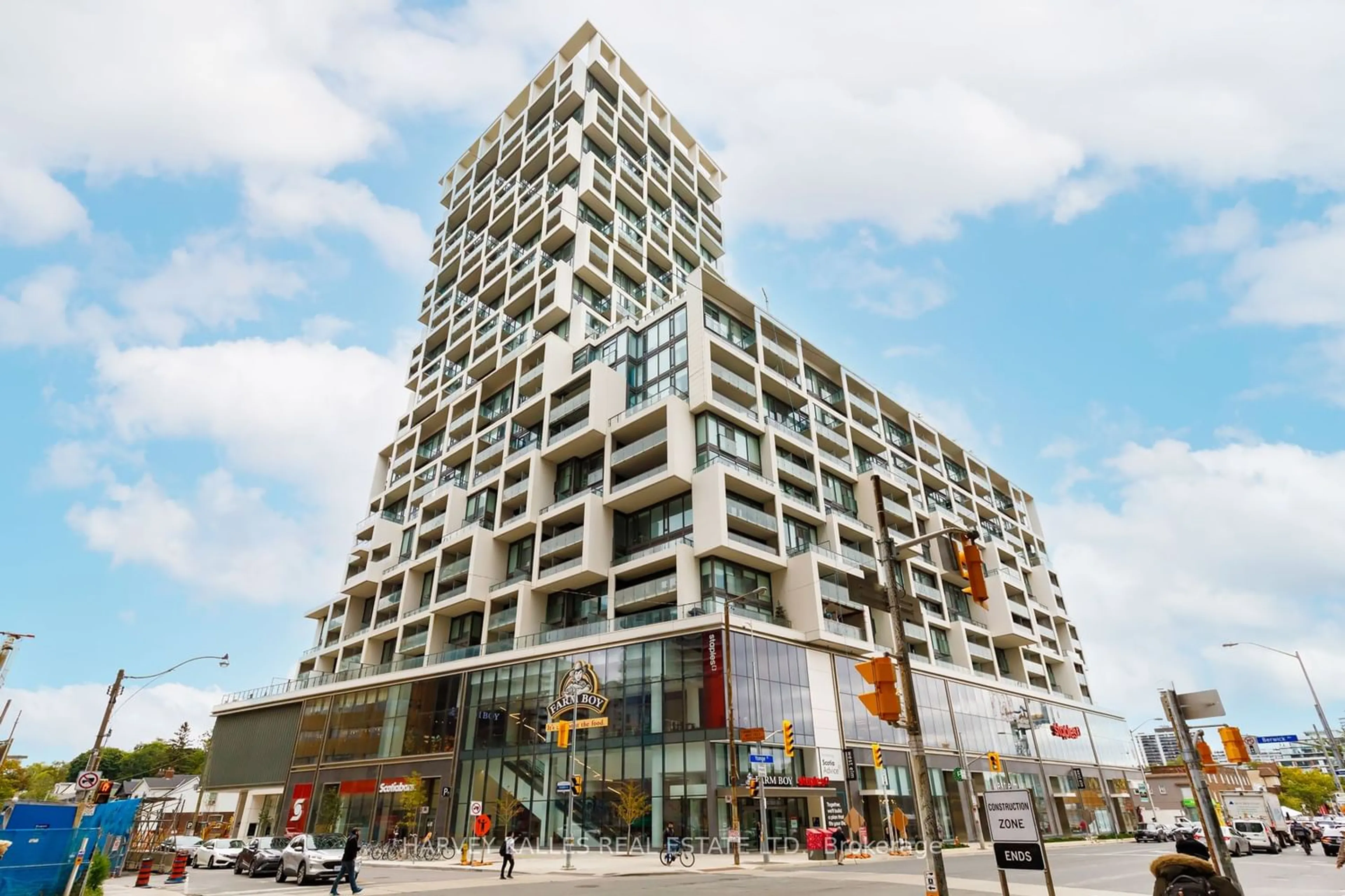 A pic from exterior of the house or condo for 5 Soudan Ave #2311, Toronto Ontario M4S 0B1