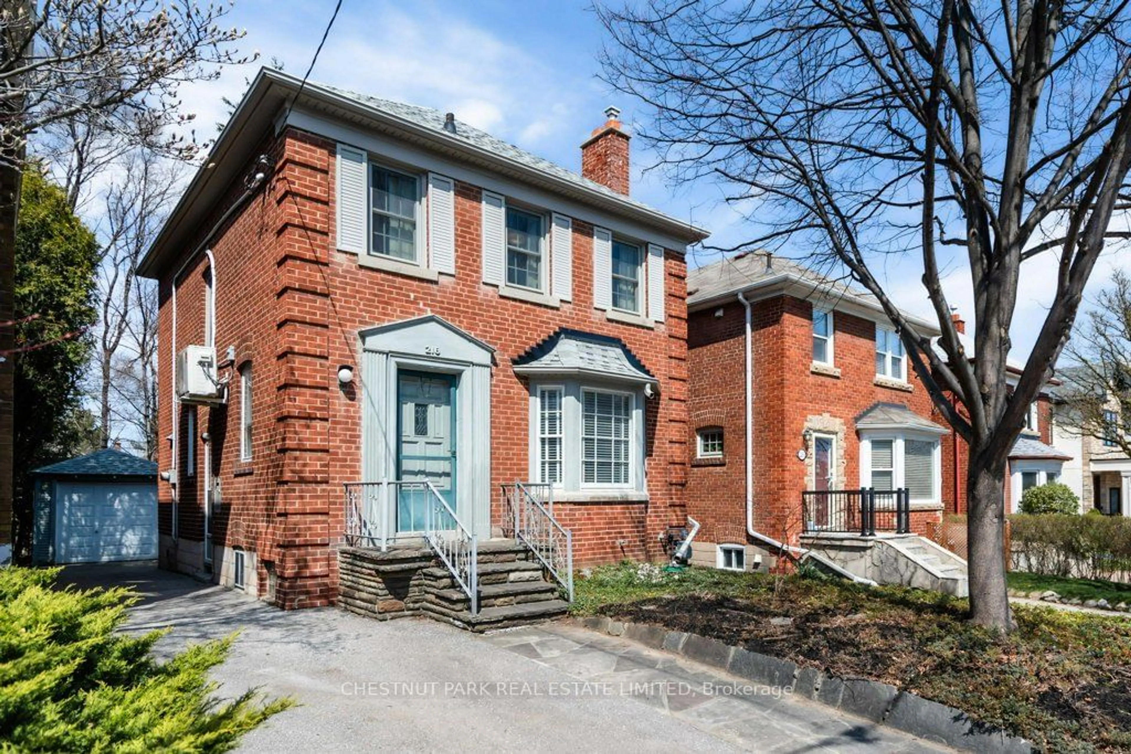 Home with brick exterior material for 218 Lawrence Ave, Toronto Ontario M4N 1T2