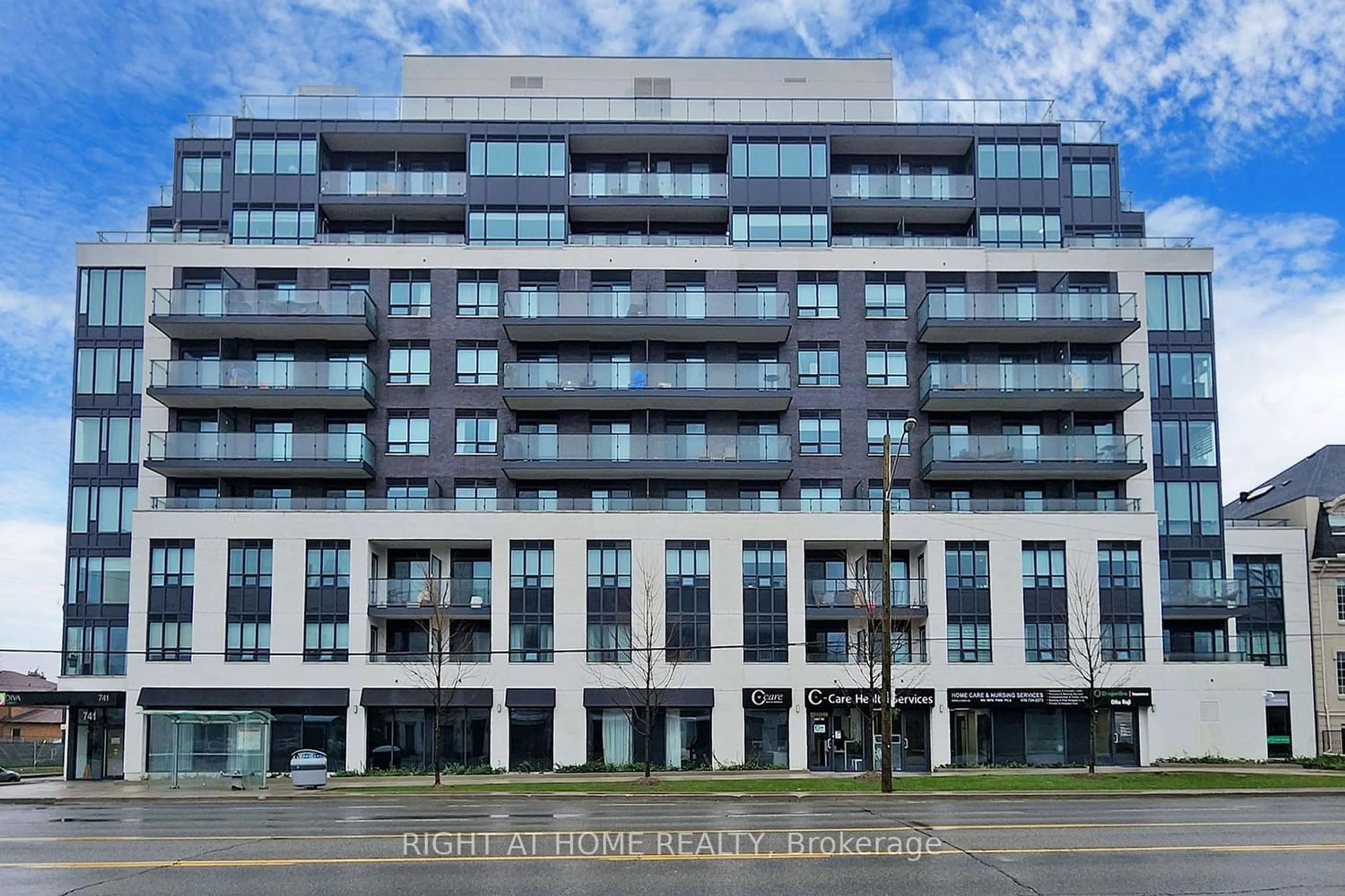 A pic from exterior of the house or condo for 741 Sheppard Ave #610, Toronto Ontario M3H 0C9