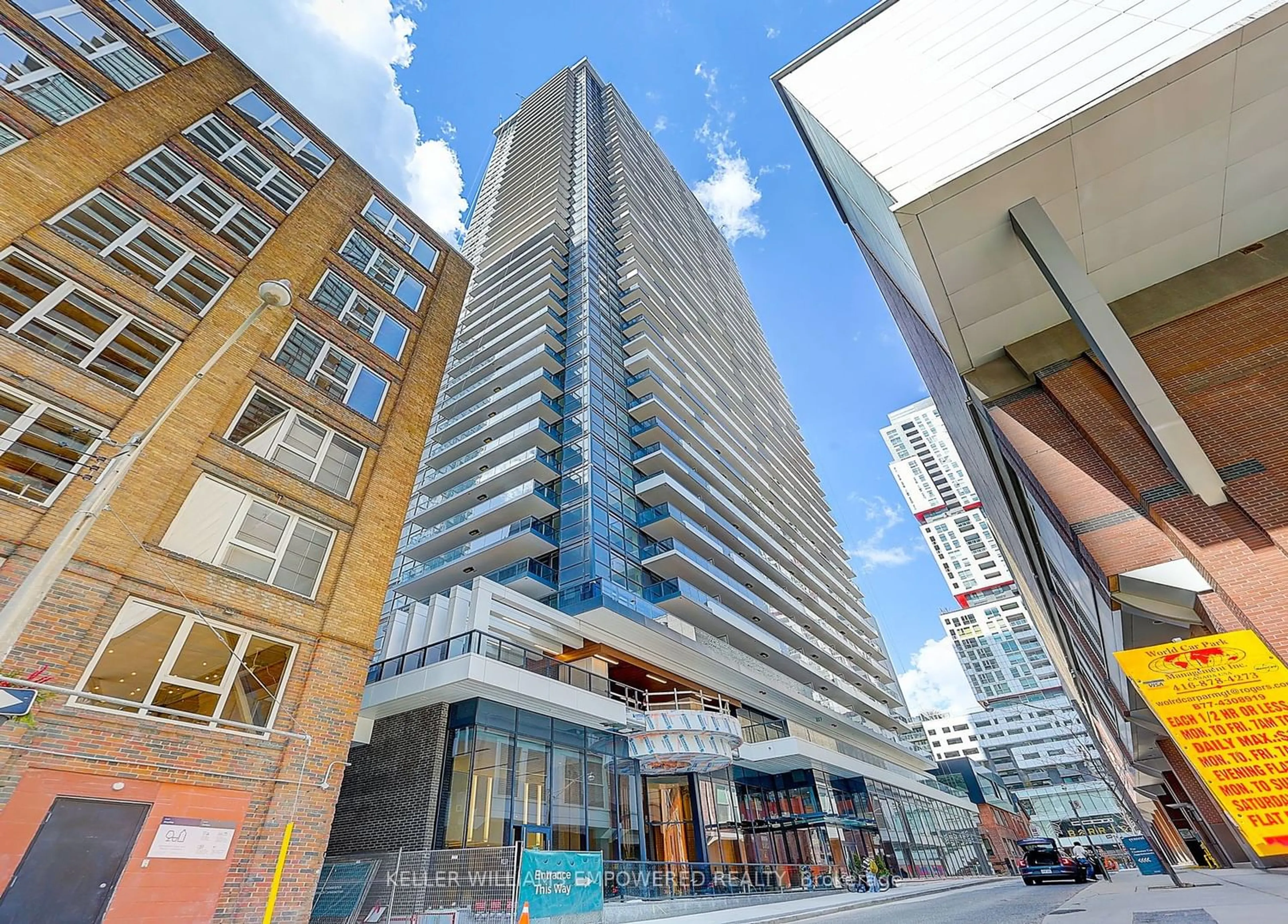 A pic from exterior of the house or condo for 38 Widmer St #4806, Toronto Ontario M5V 2E9