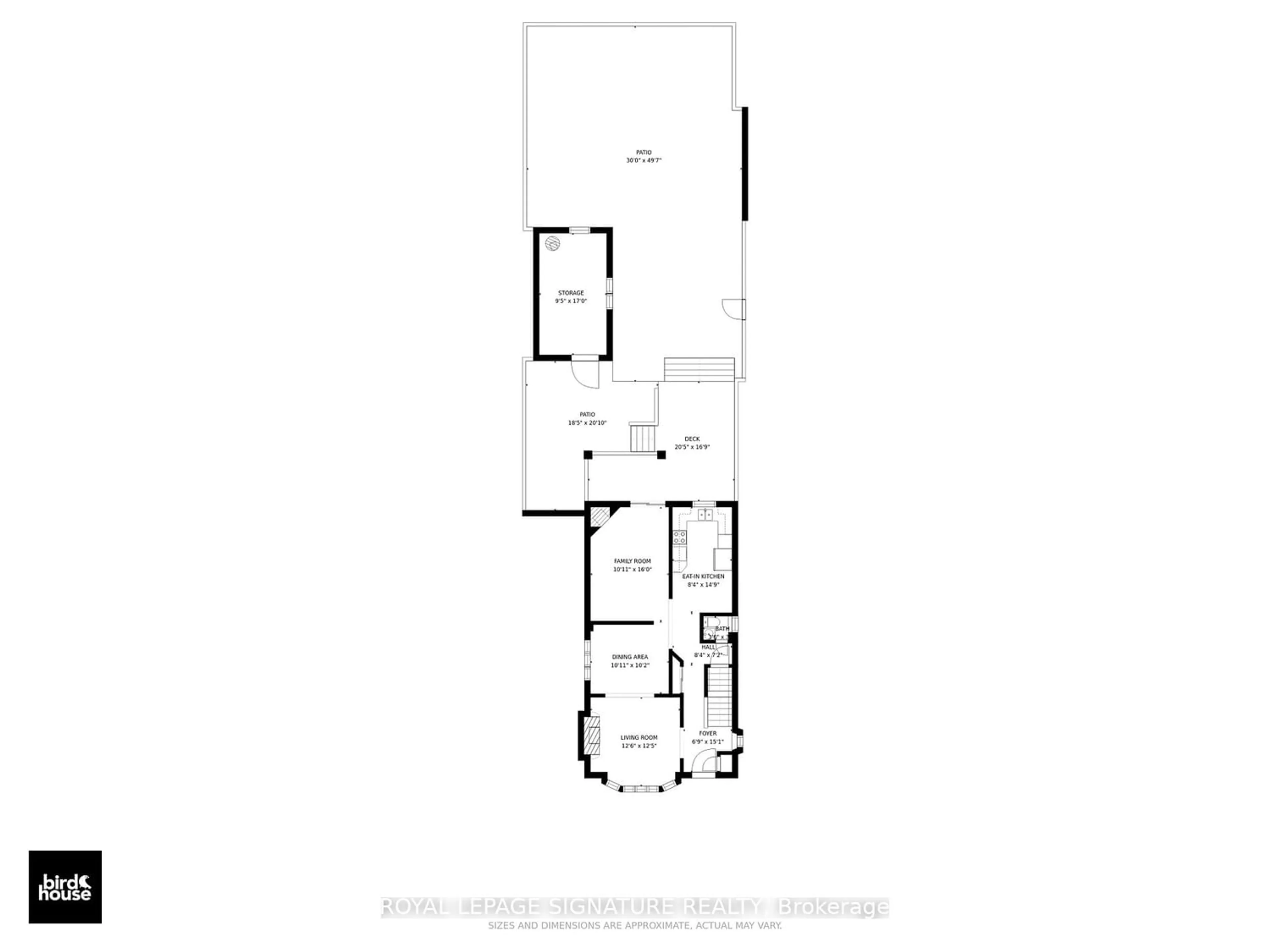 Floor plan for 130 Parkhurst Blvd, Toronto Ontario M4G 2E7