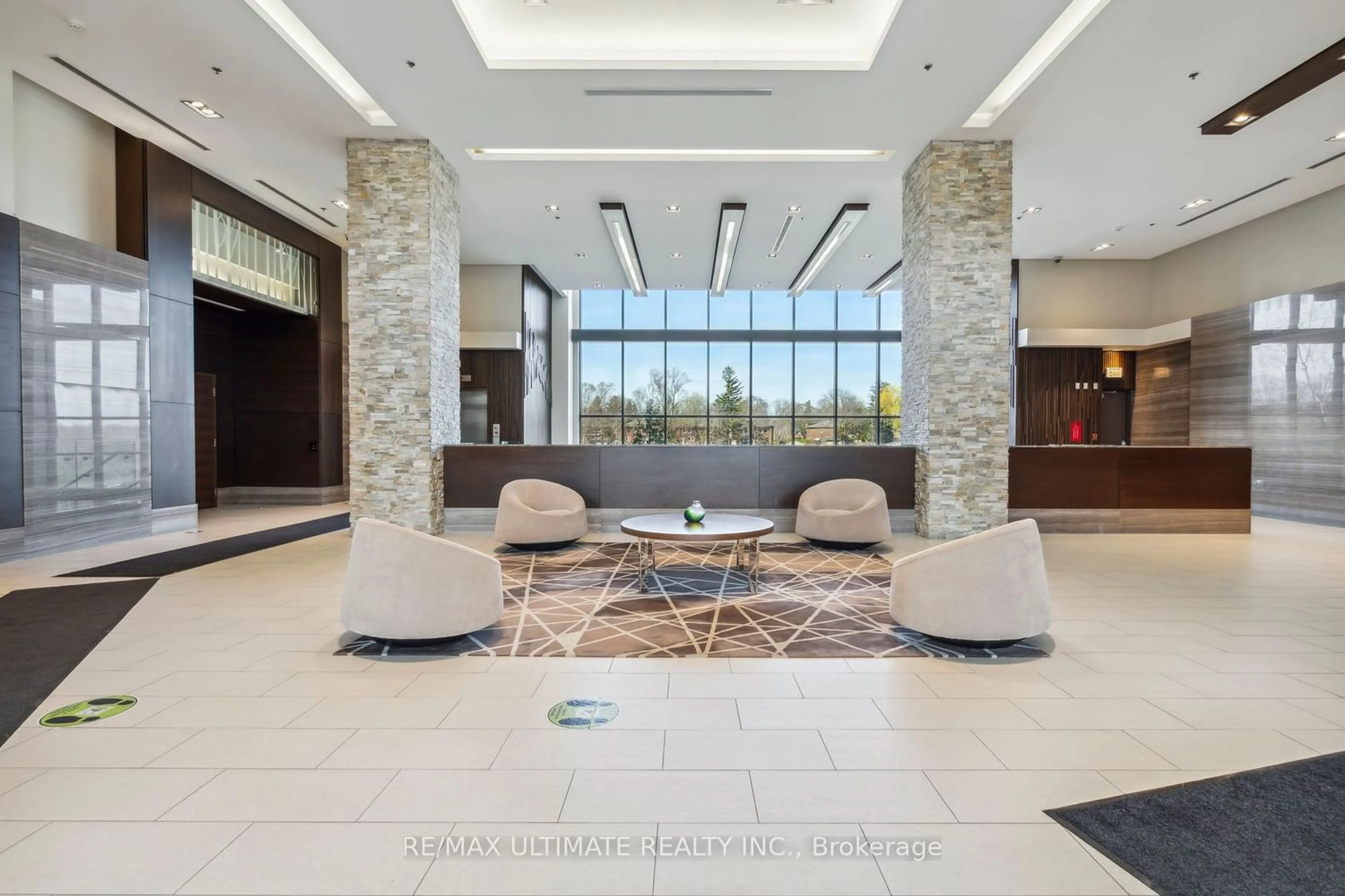 Indoor lobby for 35 Brian Peck Cres #Lph12, Toronto Ontario M4G 0A5