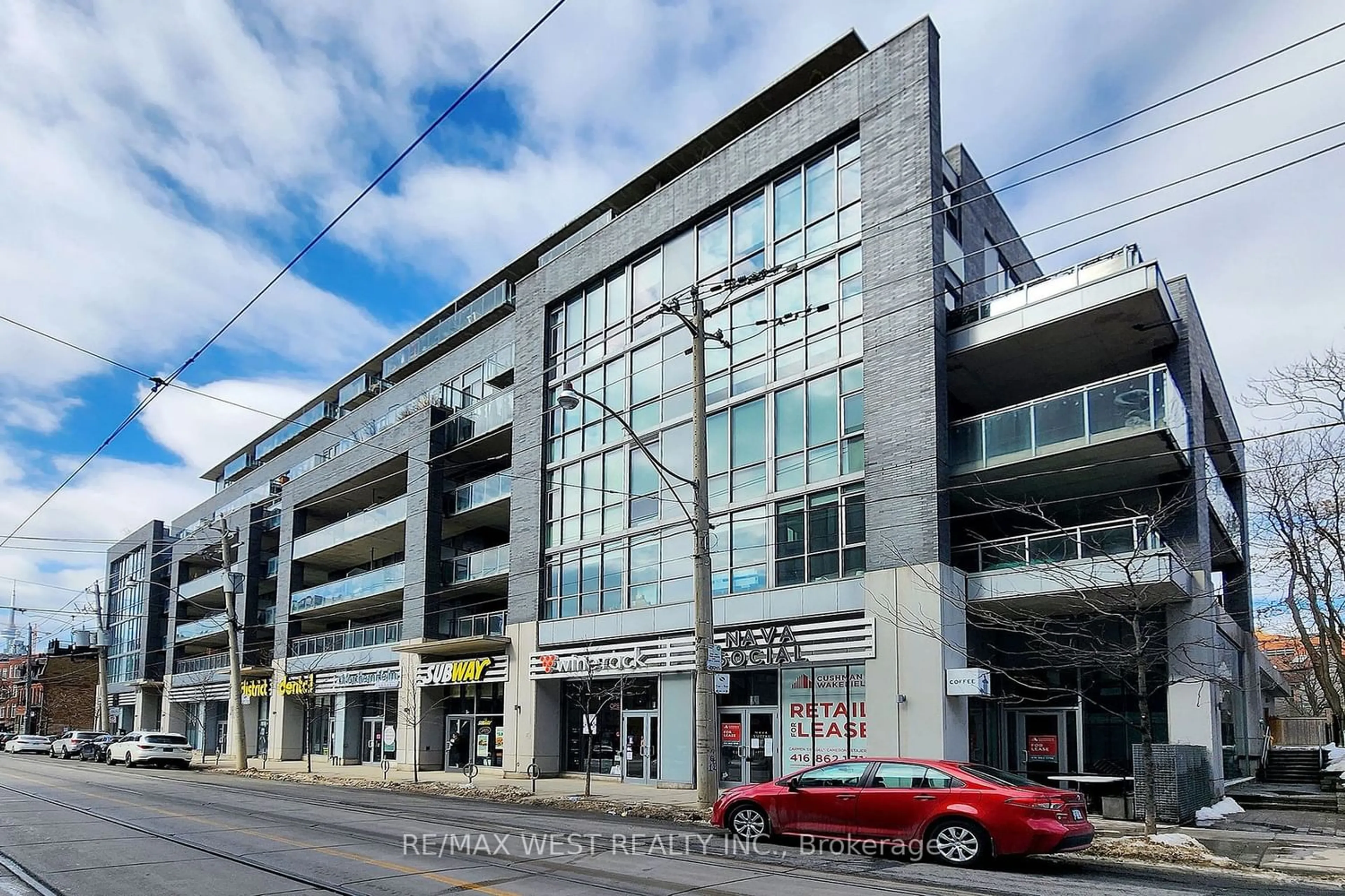 A pic from exterior of the house or condo for 510 King St #804, Toronto Ontario M5A 1M1