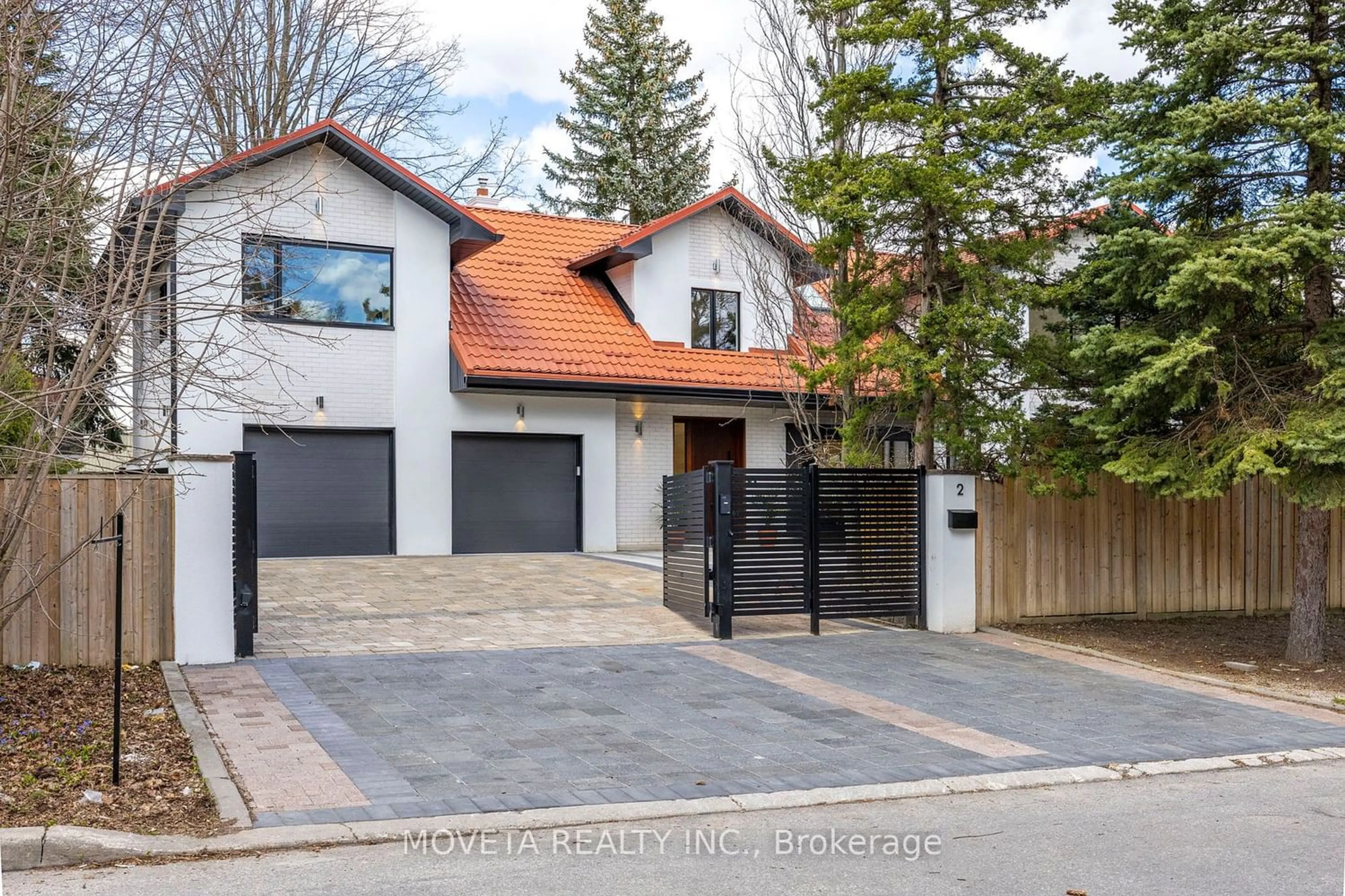 Home with brick exterior material for 2 Addison Cres, Toronto Ontario M3B 1K8