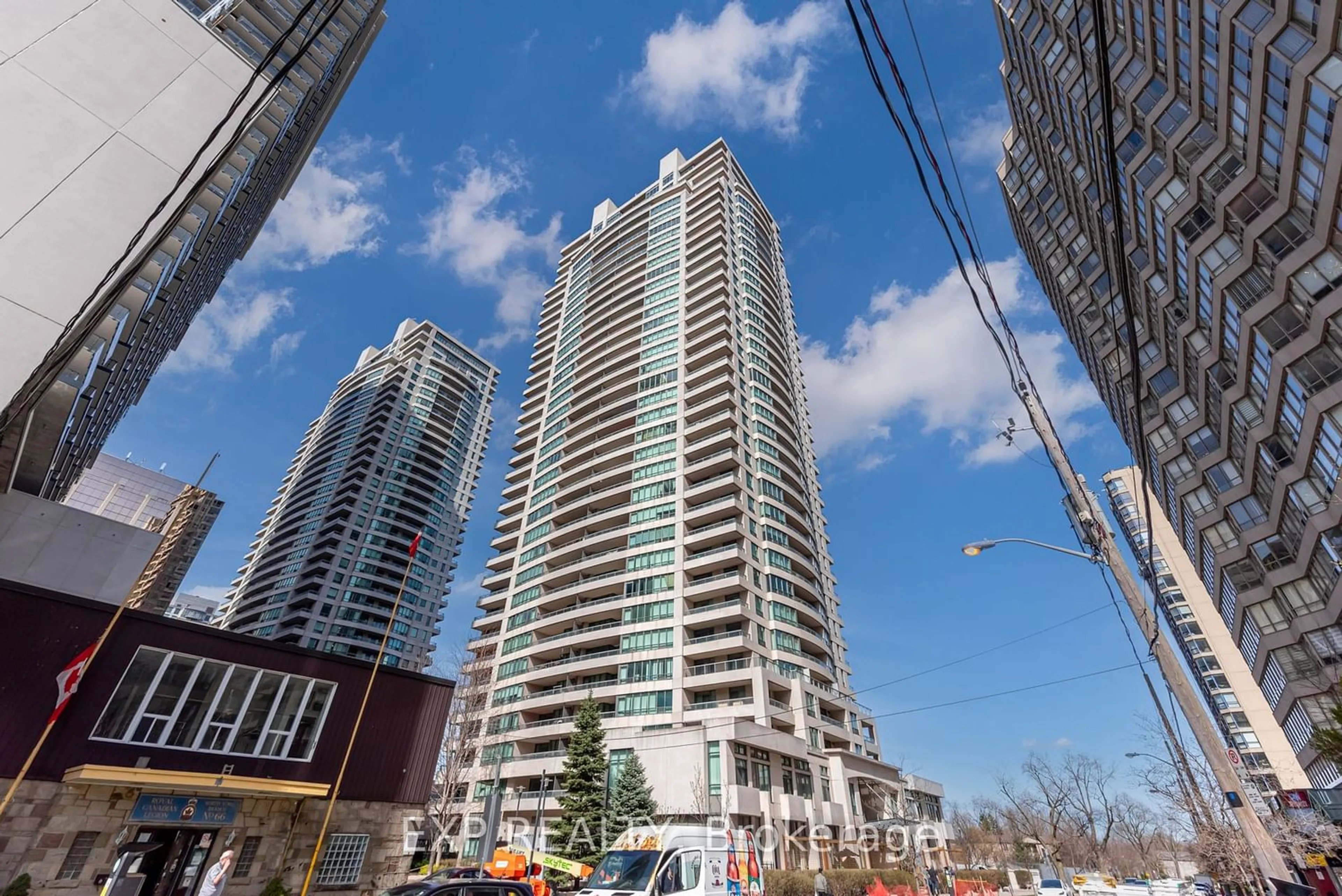 A pic from exterior of the house or condo for 18 Spring Garden Ave #2110, Toronto Ontario M2N 7M2