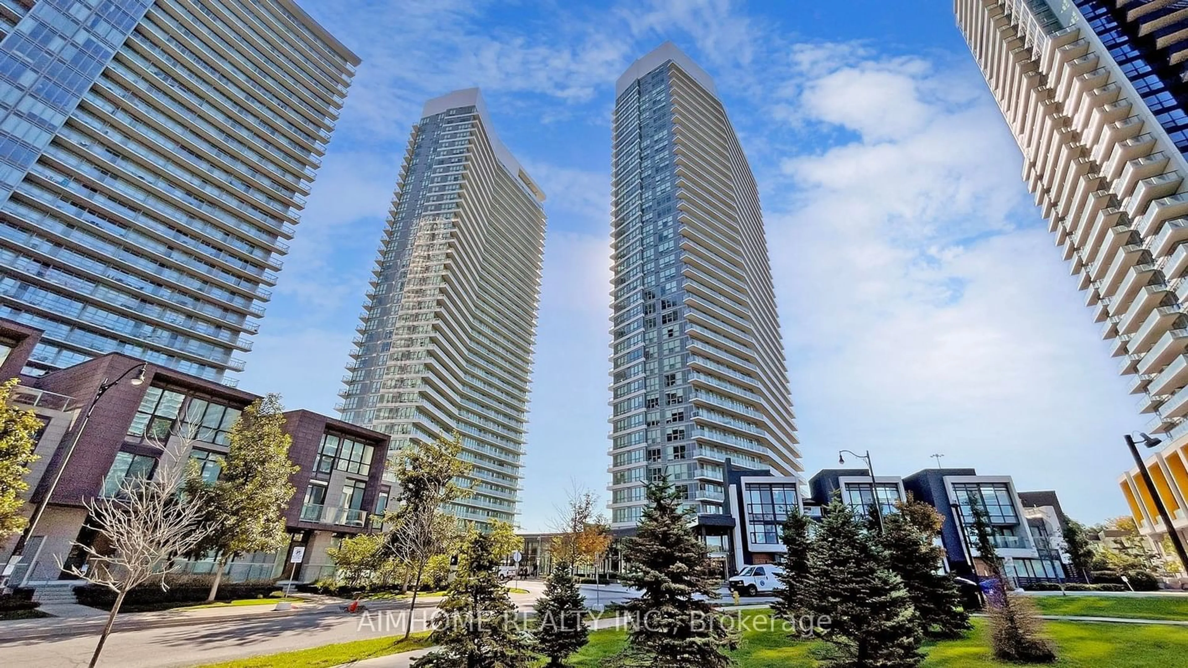 A pic from exterior of the house or condo for 117 Mcmahon Dr #3208, Toronto Ontario M2K 0E4