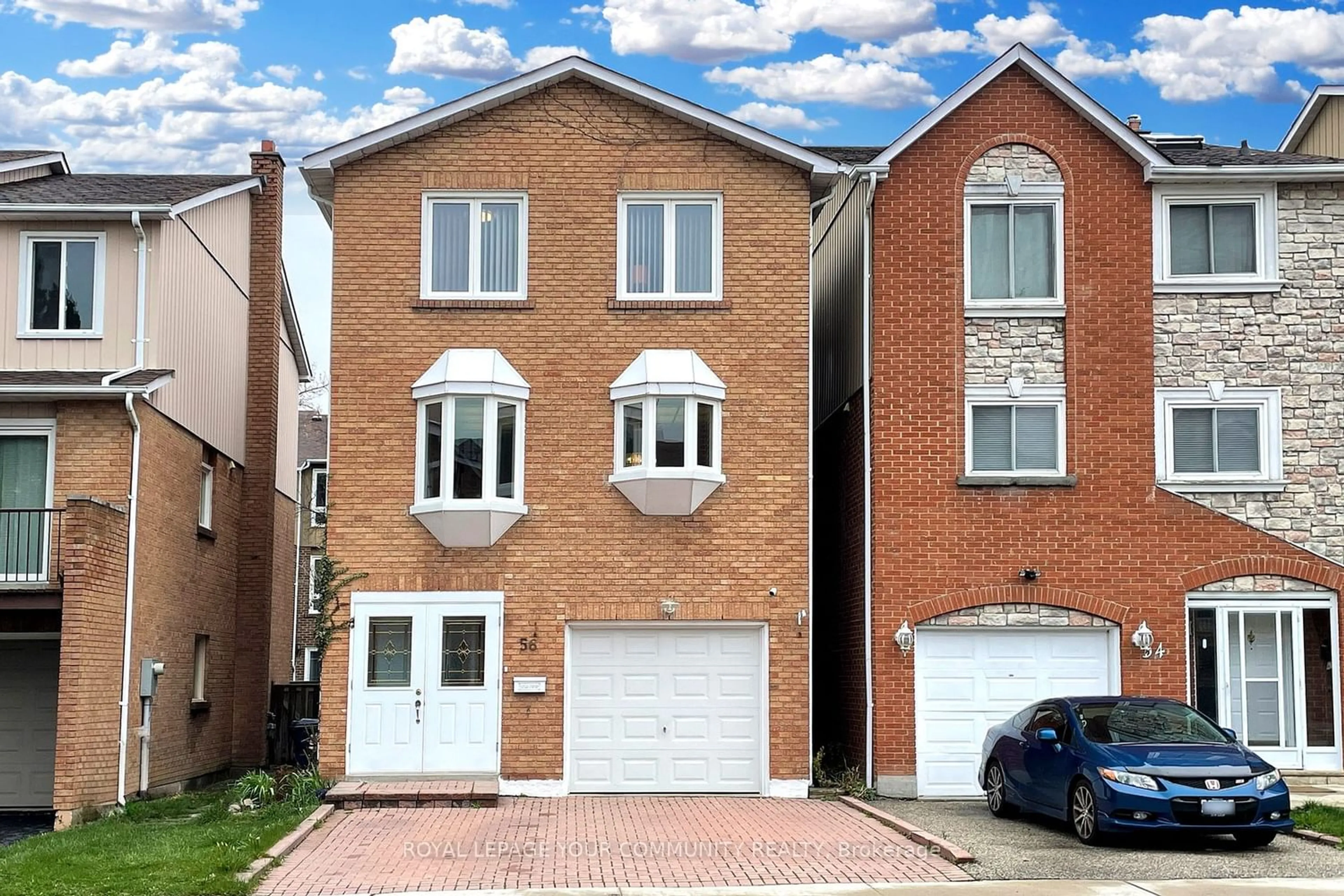 A pic from exterior of the house or condo for 56 Carnival Crt, Toronto Ontario M2R 3T8