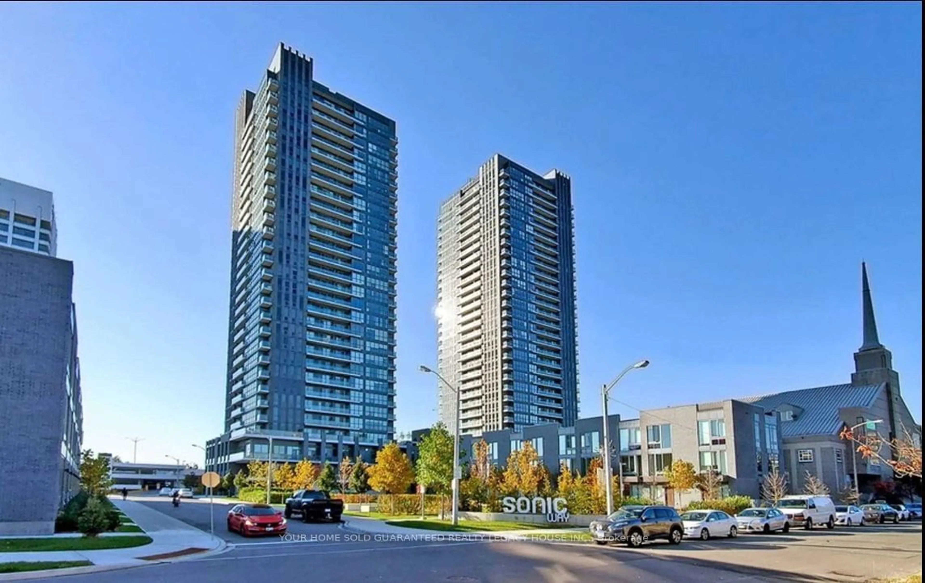 A pic from exterior of the house or condo for 2 Sonic Way #102, Toronto Ontario M3C 0P2