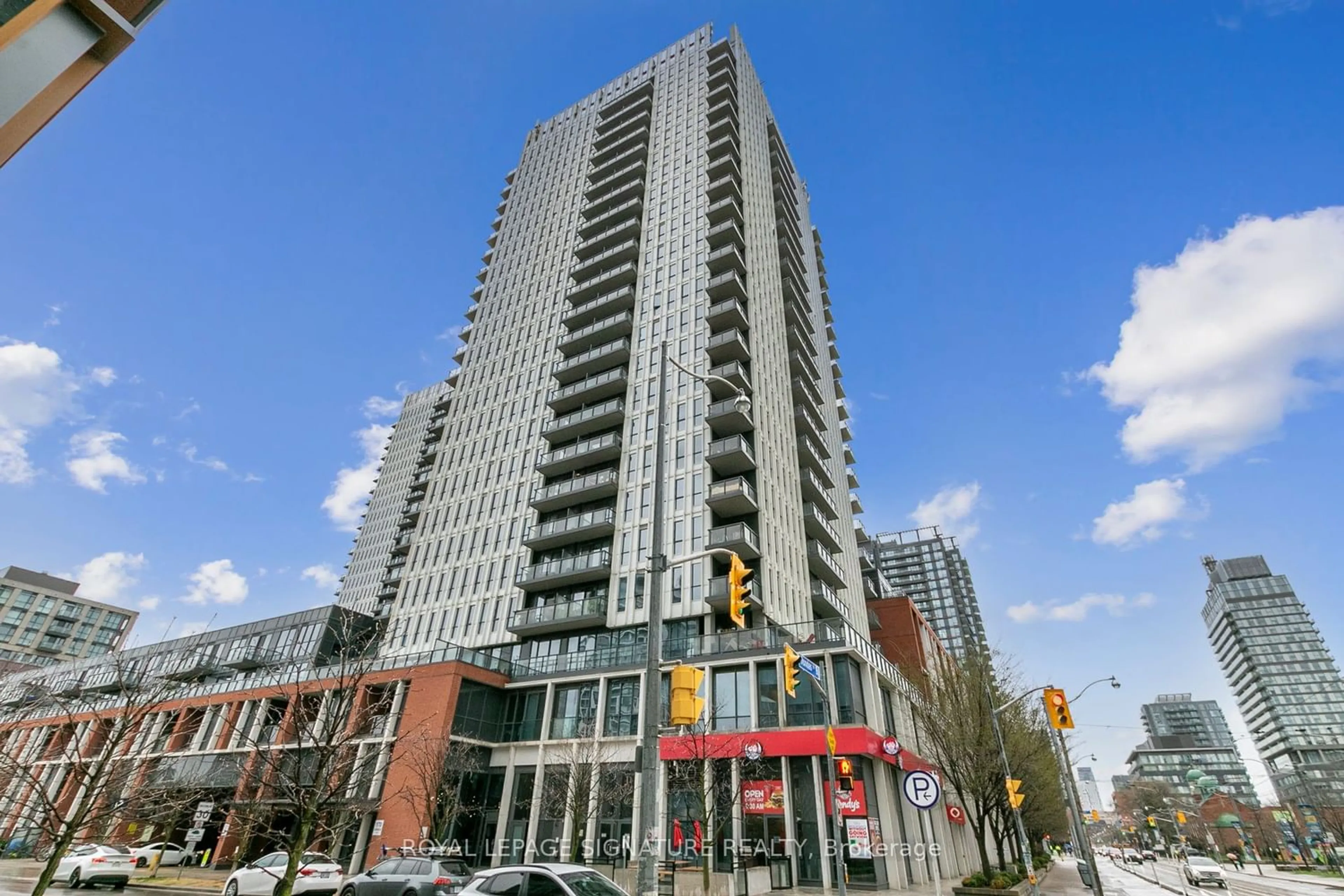 A pic from exterior of the house or condo for 170 Sumach St #510, Toronto Ontario M5A 3K2