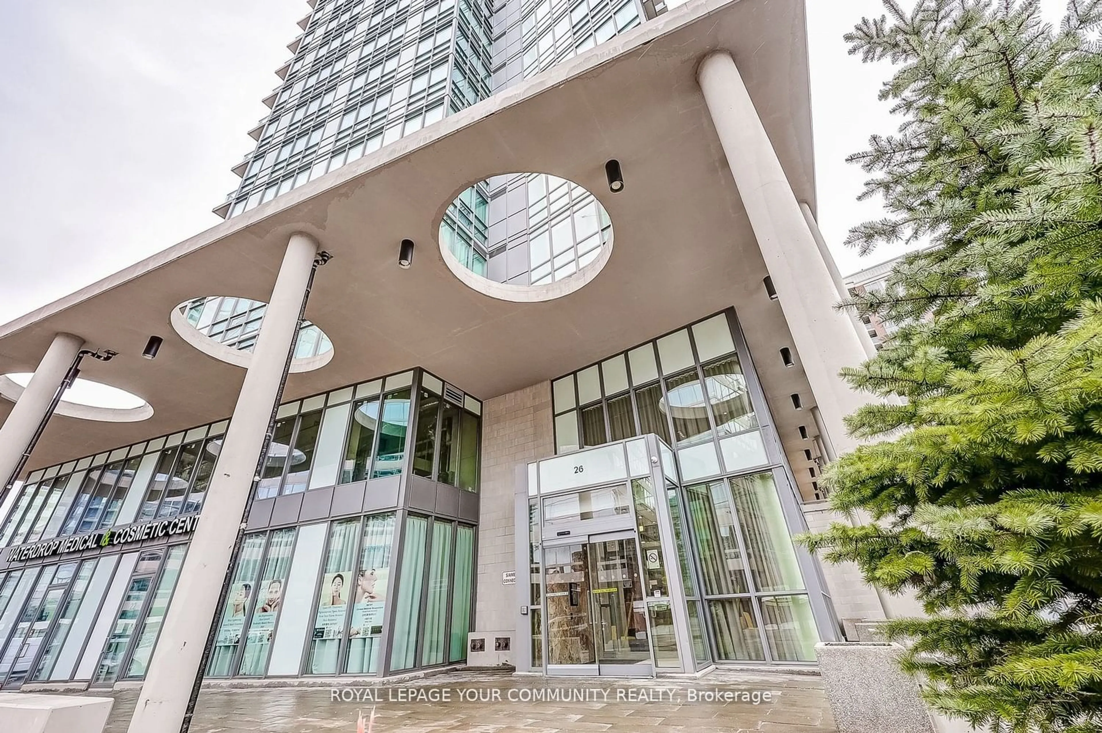 A pic from exterior of the house or condo for 26 Norton Ave #405, Toronto Ontario M2N 0H6