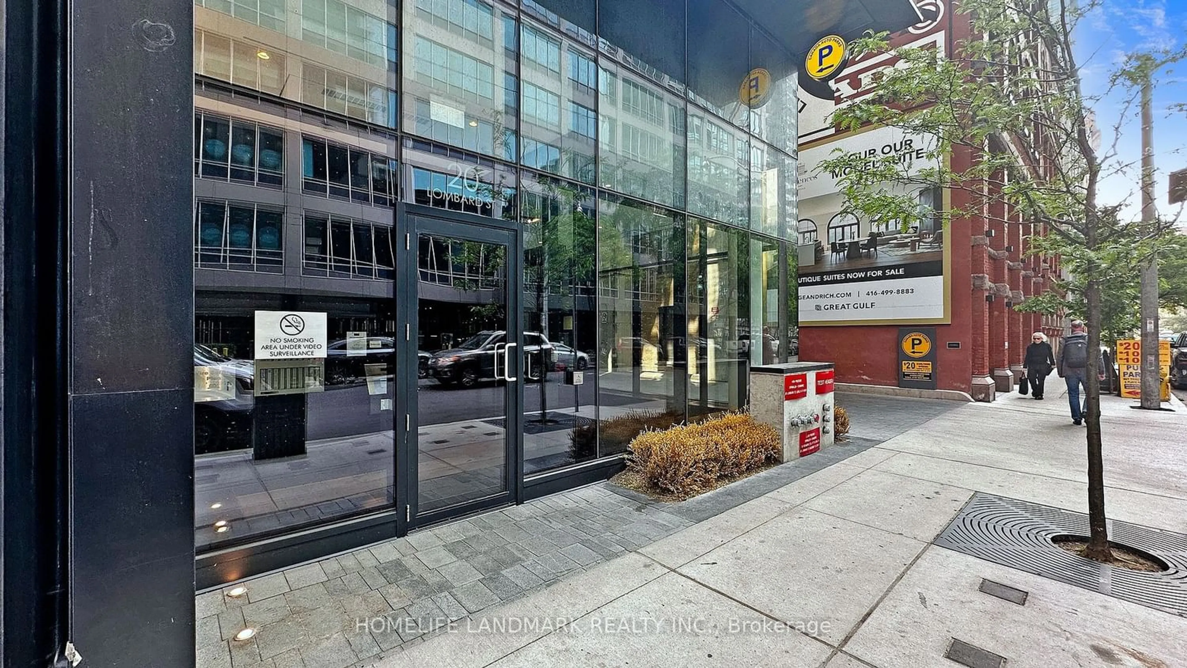 Street view for 20 Lombard St #3601, Toronto Ontario M5C 0A7