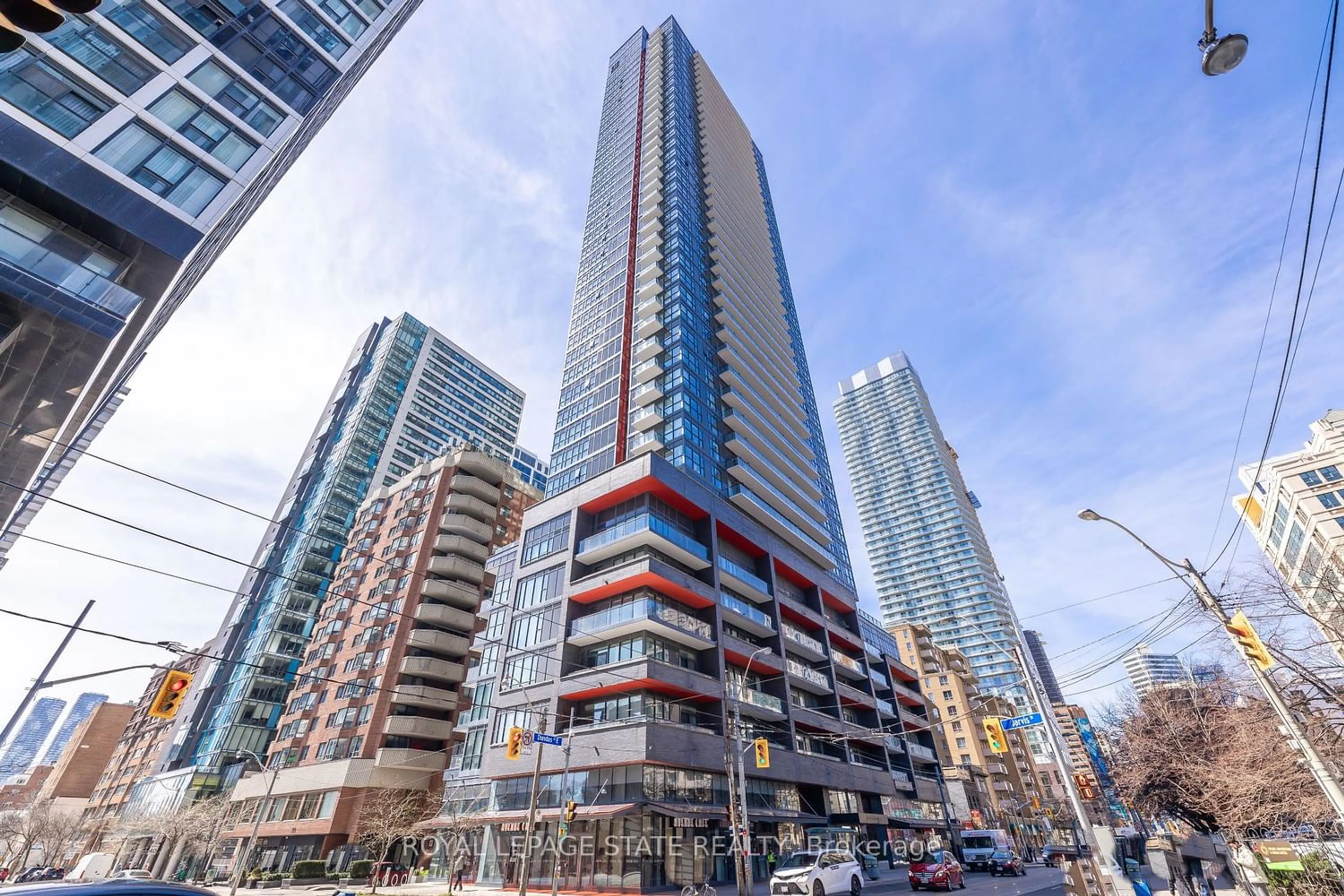A pic from exterior of the house or condo for 159 Dundas St #4104, Toronto Ontario M5B 0A9