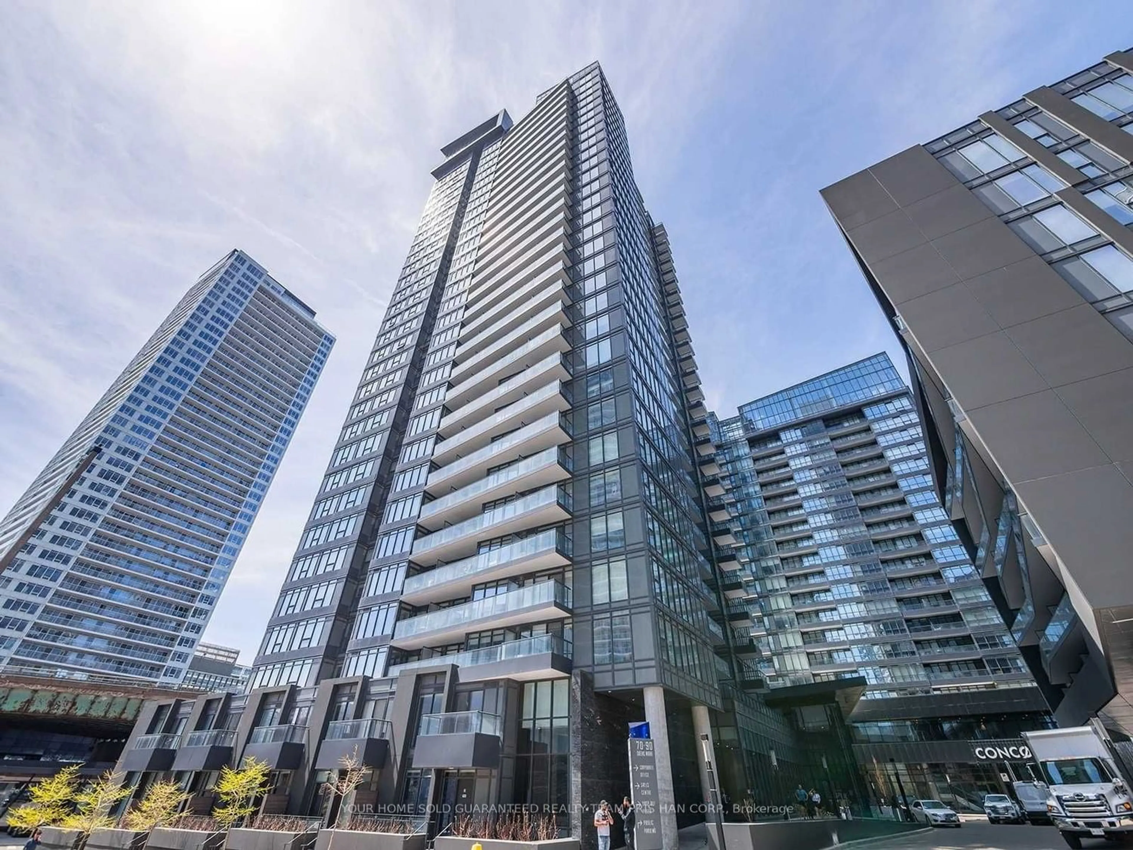 A pic from exterior of the house or condo for 70 Queens Wharf Rd #915, Toronto Ontario M5V 0J2