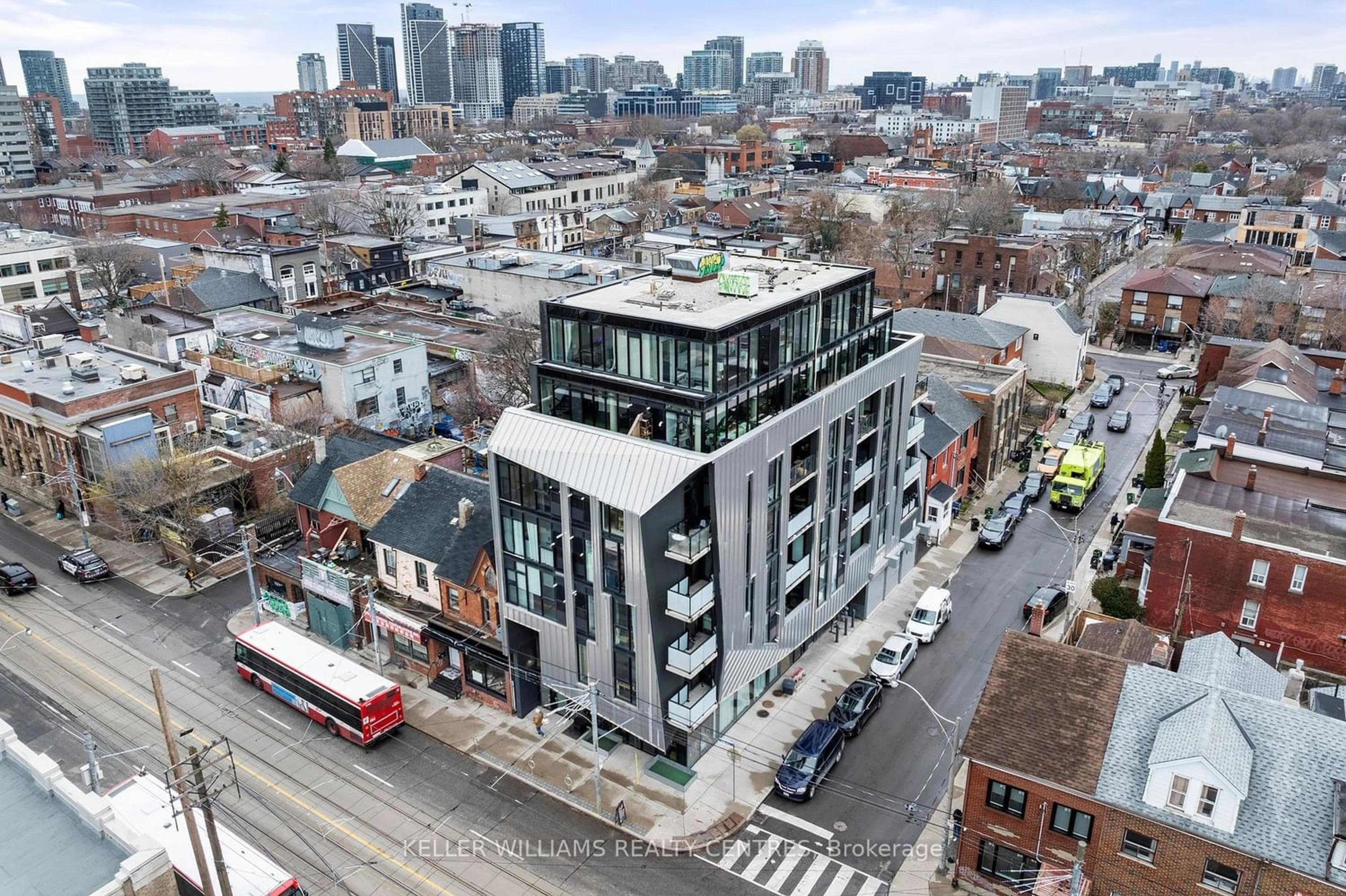 A pic from exterior of the house or condo for 109 Wolseley St #502, Toronto Ontario M6J 1K1