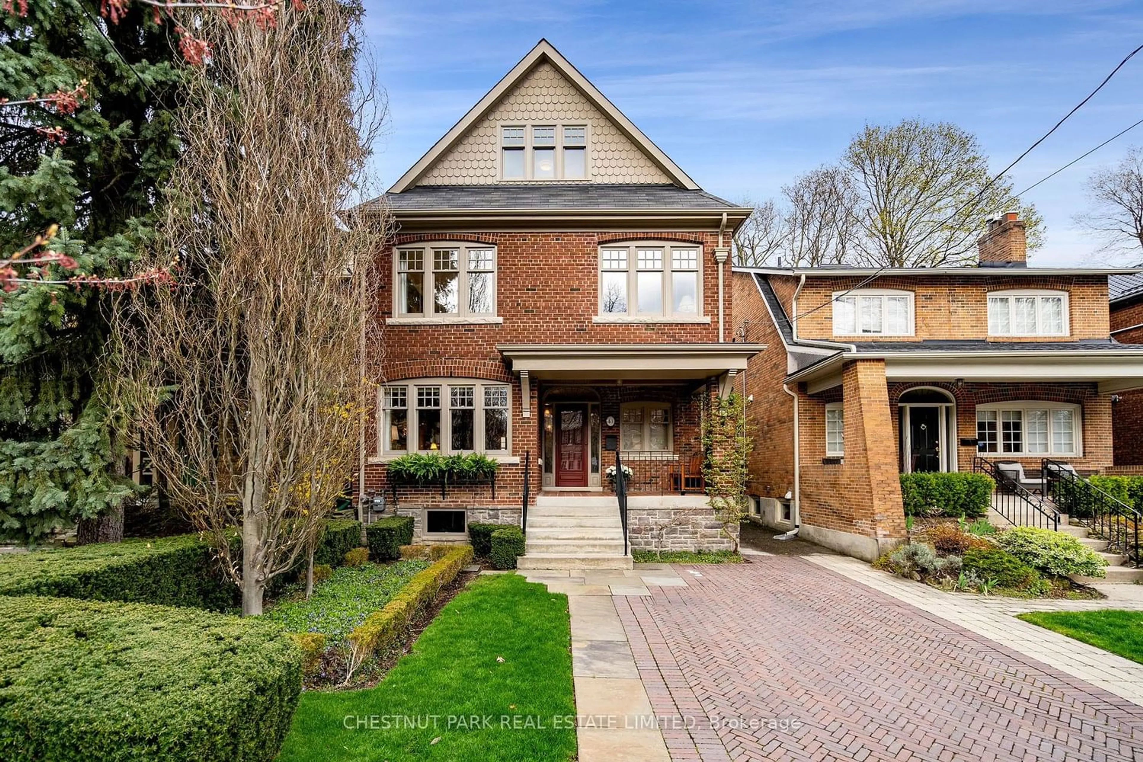 Home with brick exterior material for 43 Inglewood Dr, Toronto Ontario M4T 1G9