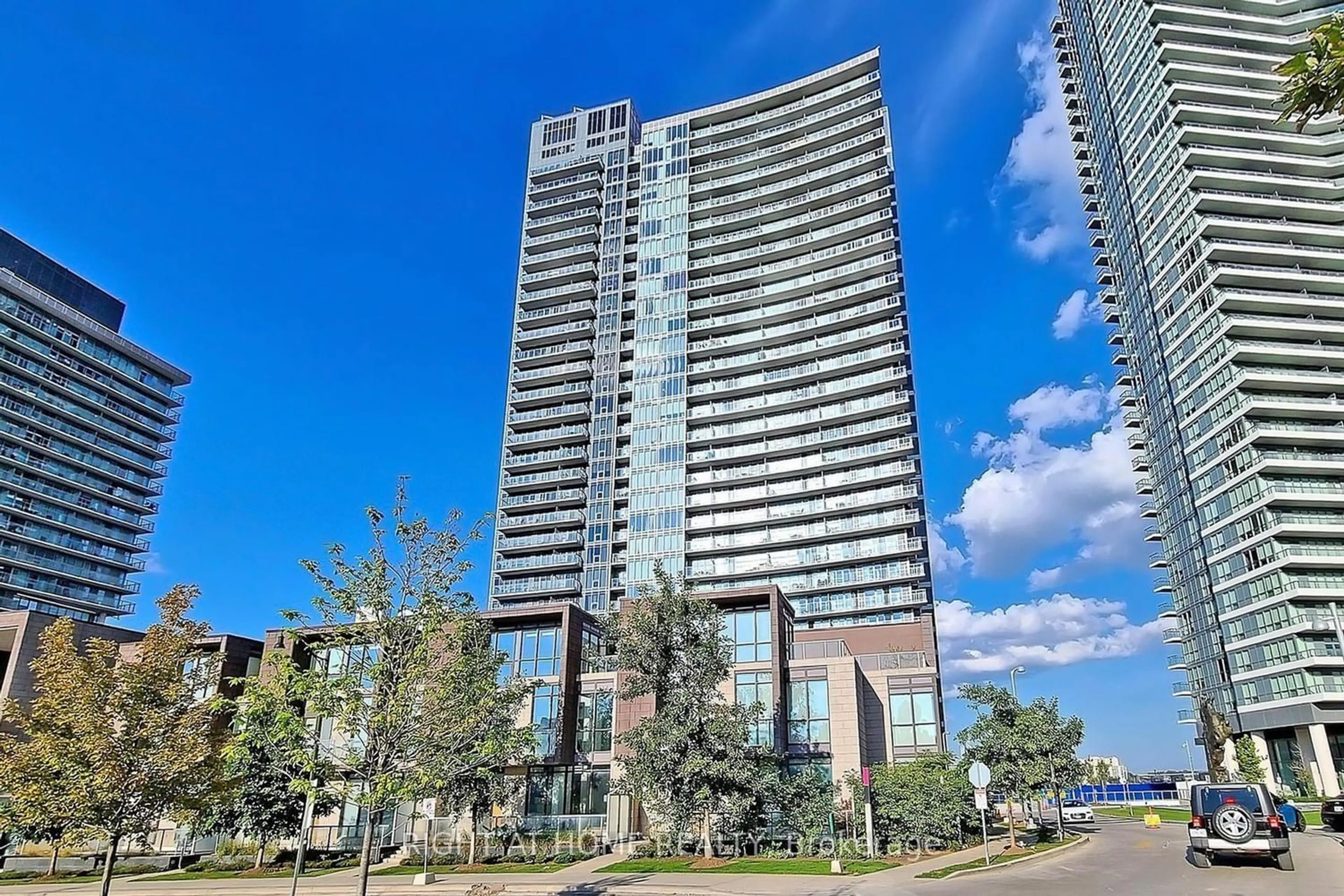 A pic from exterior of the house or condo for 121 Mcmahon Dr #2917, Toronto Ontario M2K 2X9