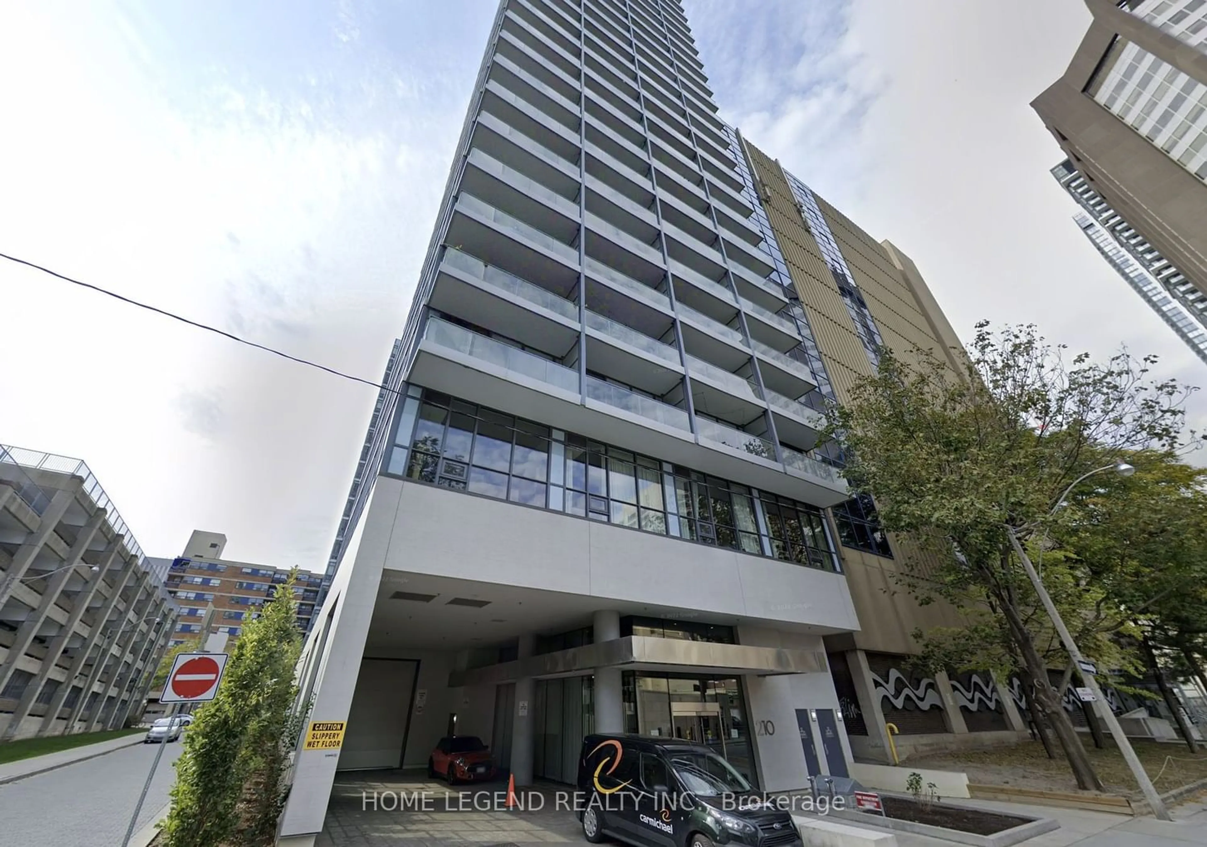 Outside view for 210 Simcoe St #2510, Toronto Ontario M5T 0A9