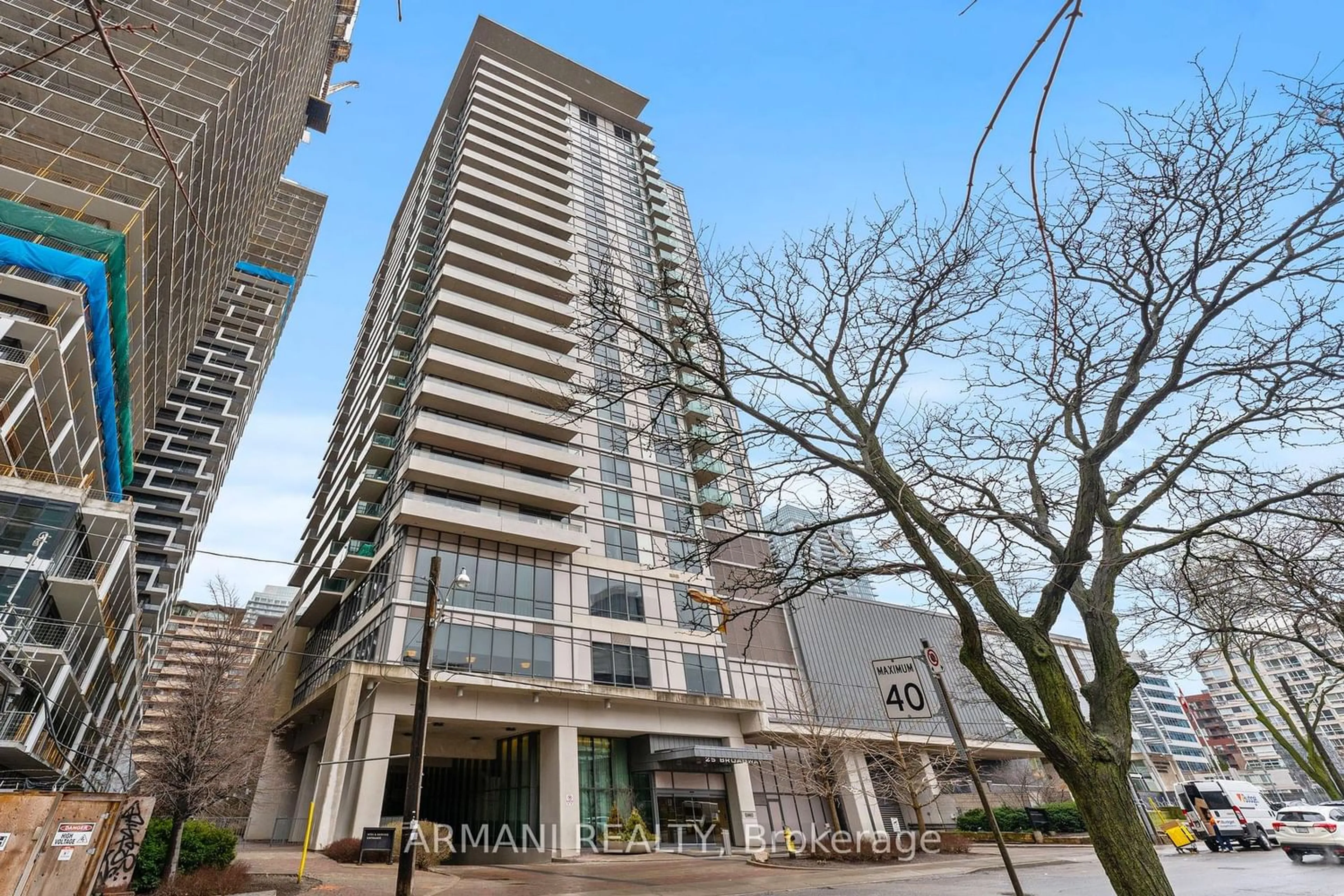 A pic from exterior of the house or condo for 25 Broadway Ave #1106, Toronto Ontario M4P 1T7