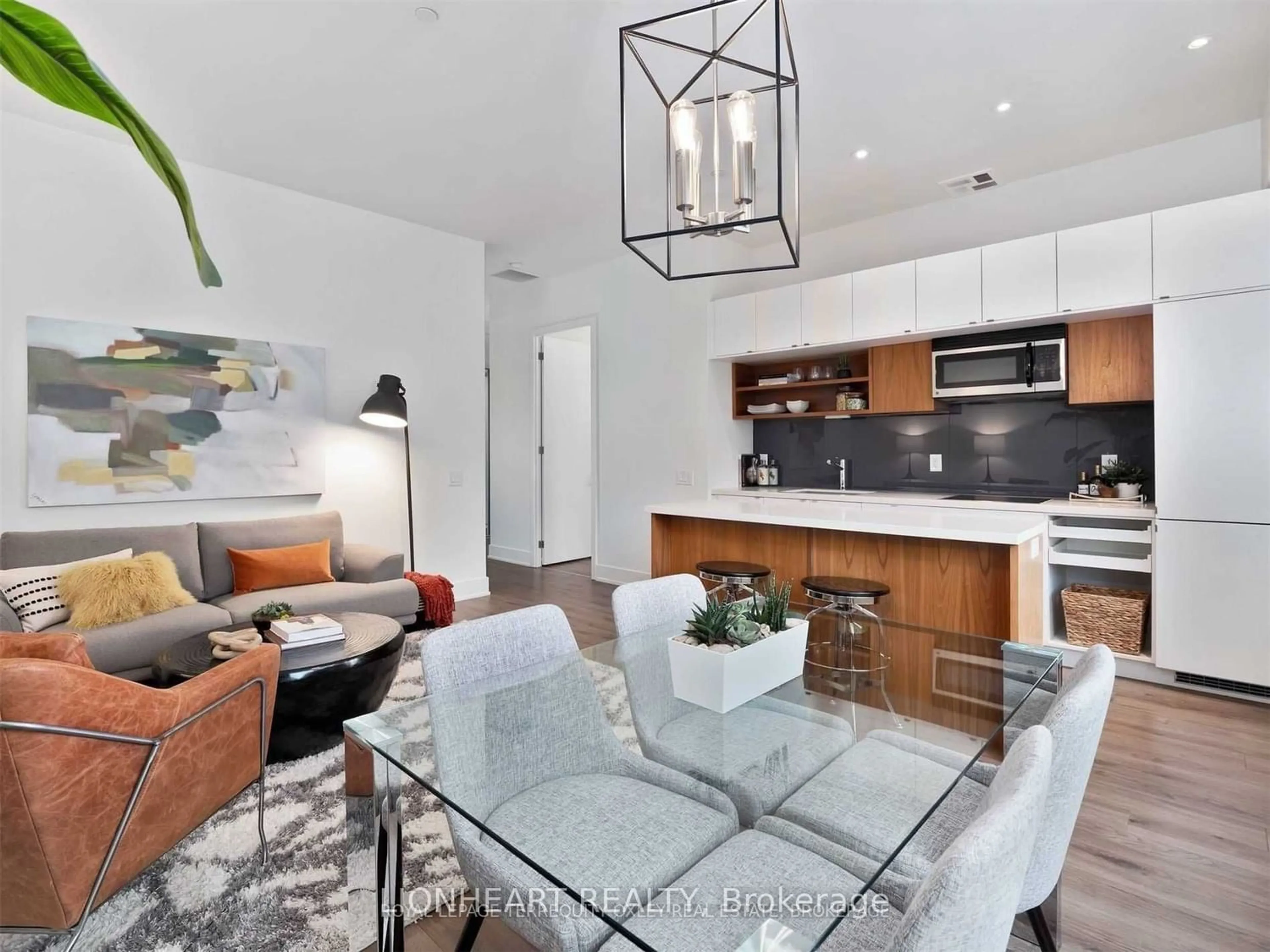 Contemporary kitchen for 111 St Clair Ave #605, Toronto Ontario M4V 1N5
